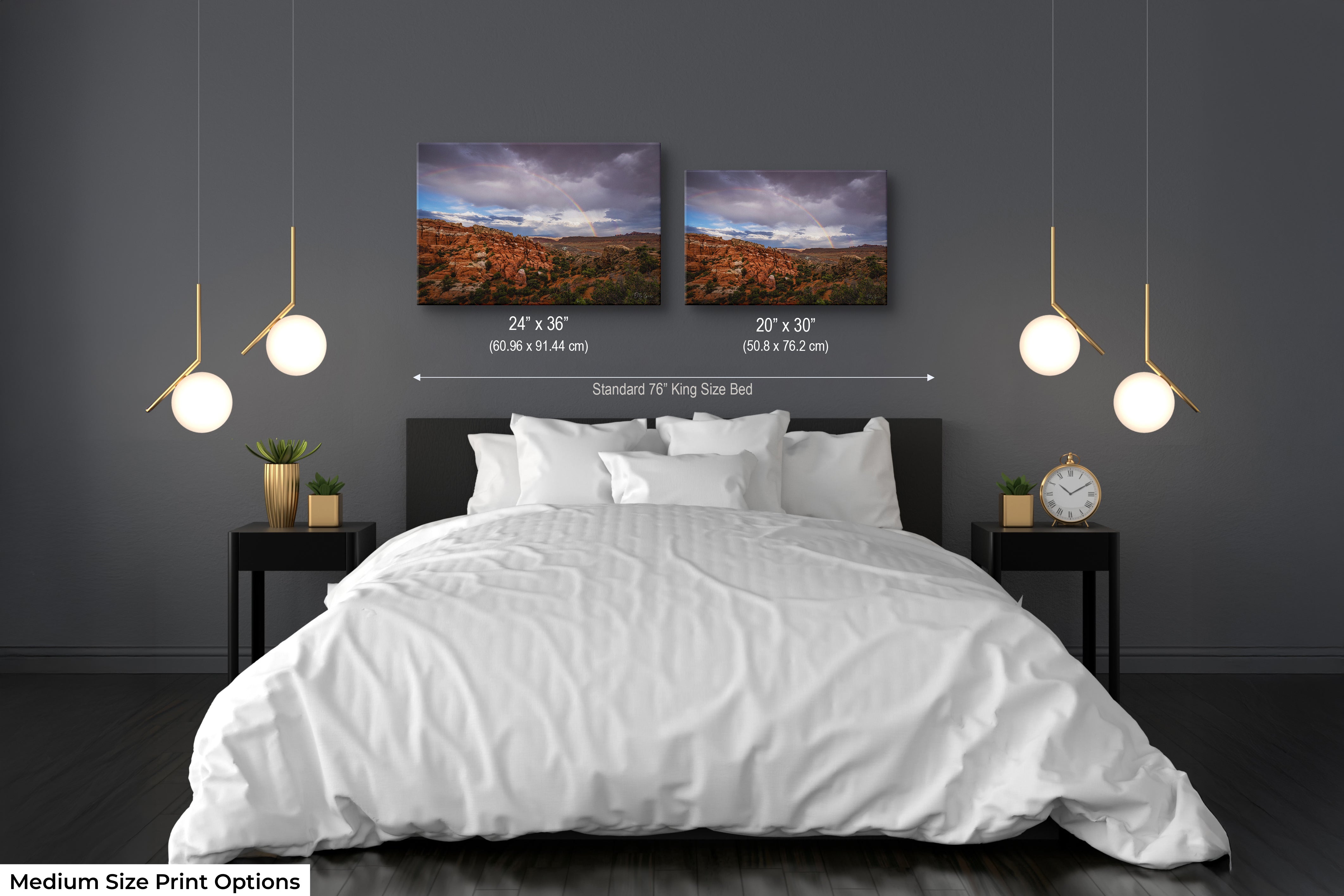 “Rainbow Majesty In The Desert" - Arches National Park  Fine Art Print