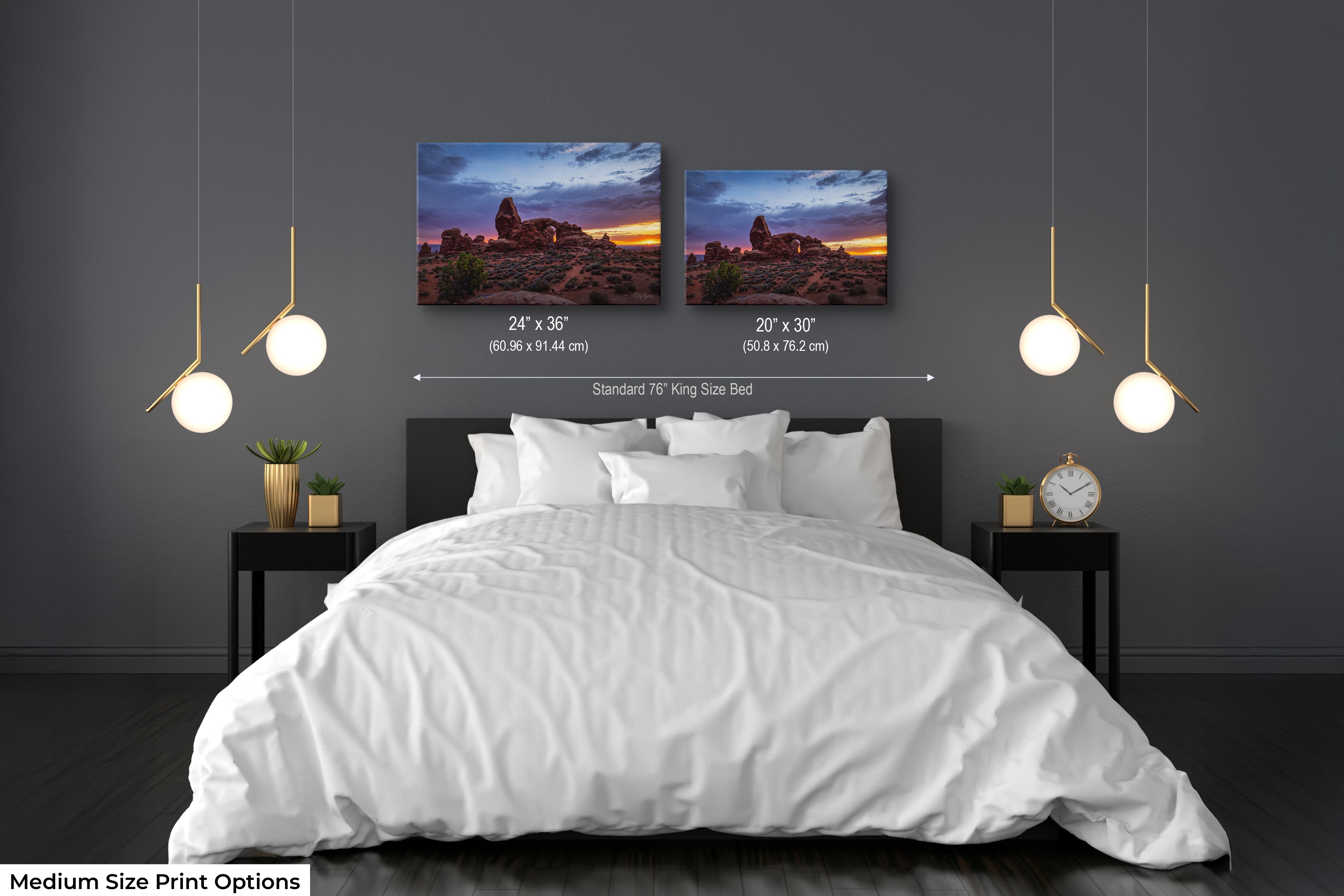 “Red Rock Radiance" -  Arches National Park Sunset Fine Art Print