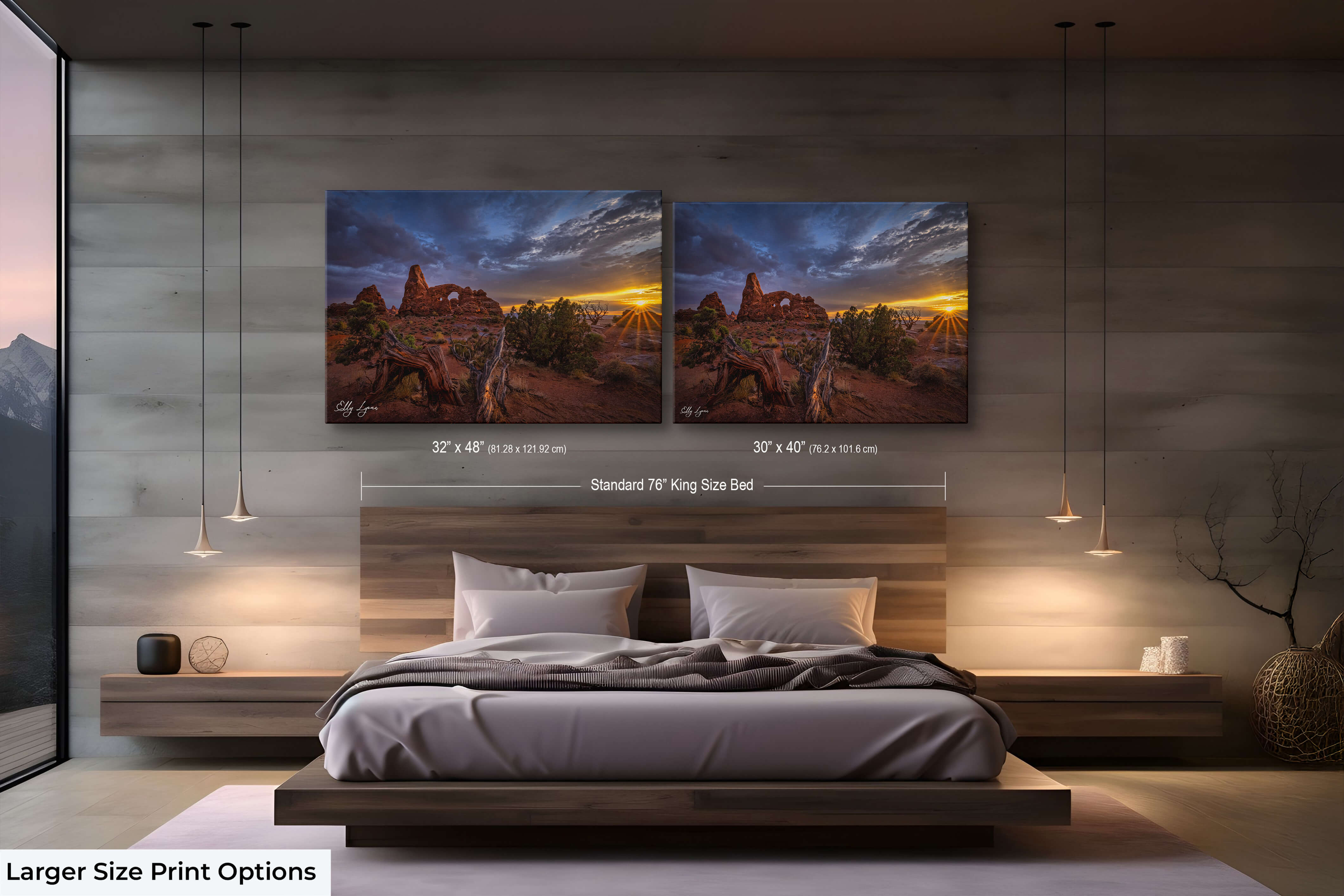 Turret Arch Sunset Print – Arches National Park Fine Art Landscape