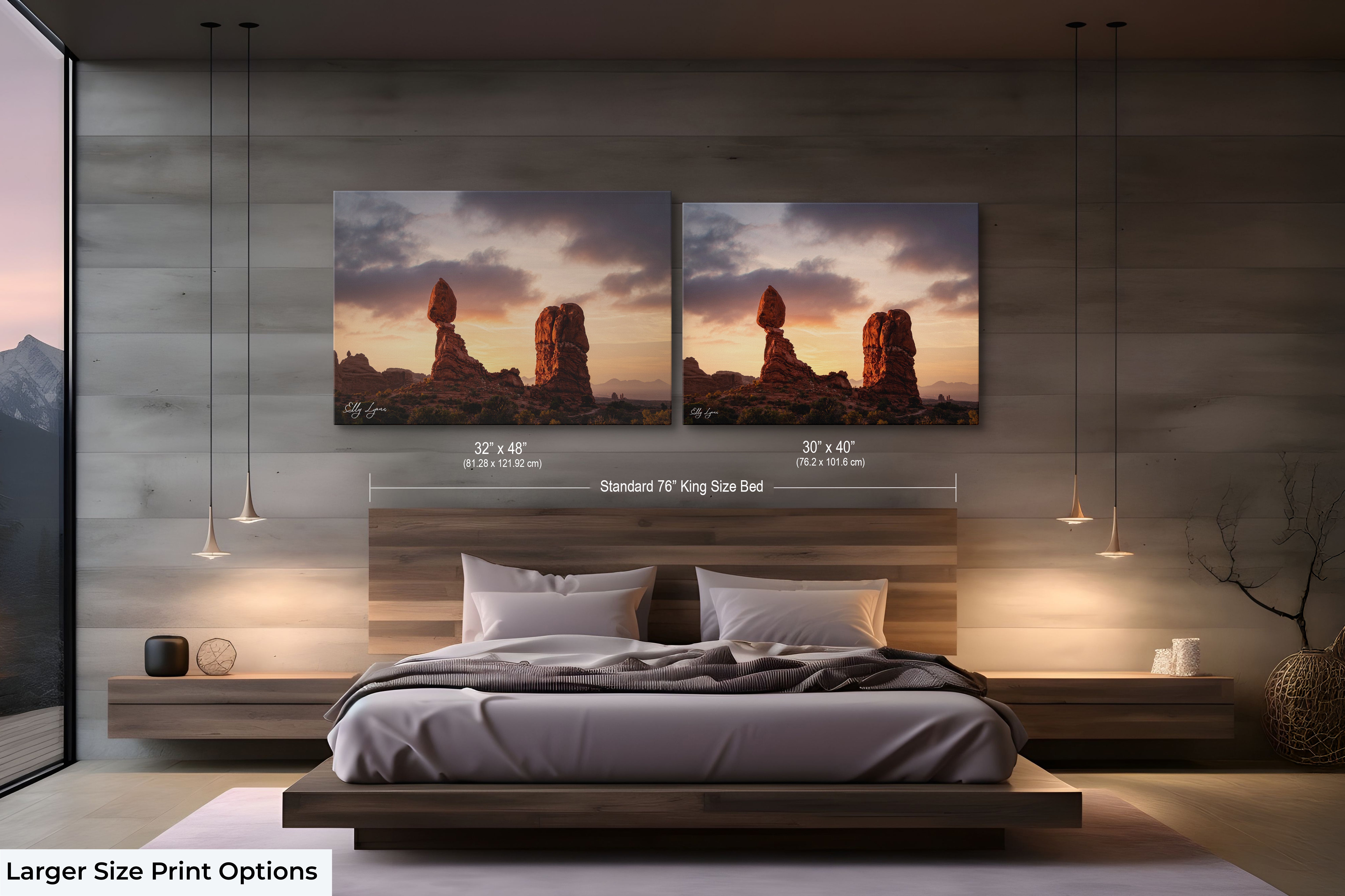 "Desert Wonder" - Balanced Rock Arches National Park Fine Art Print