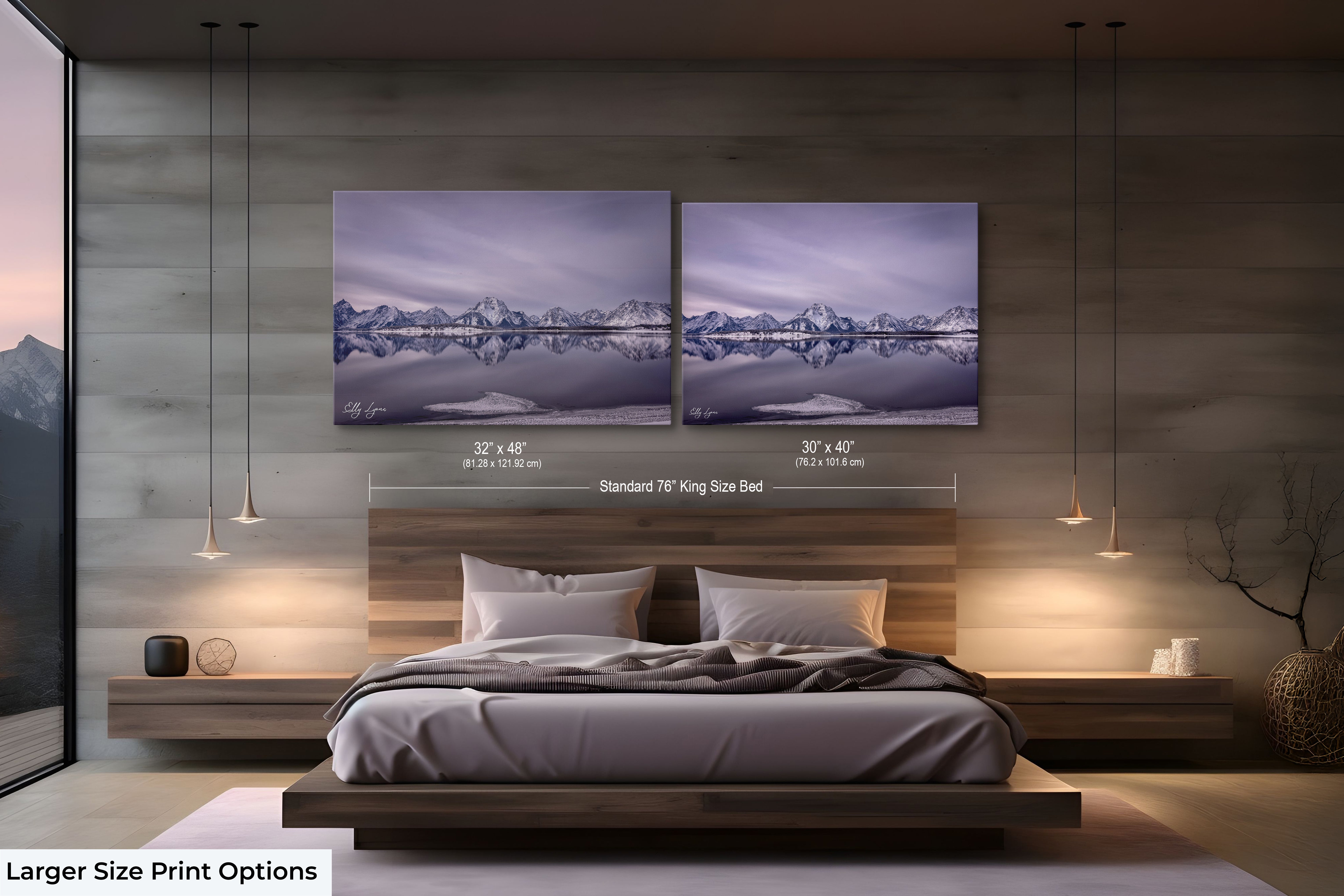 "Refined by Stillness" - Grand Teton National Park | Mountain Reflections Fine Art Print