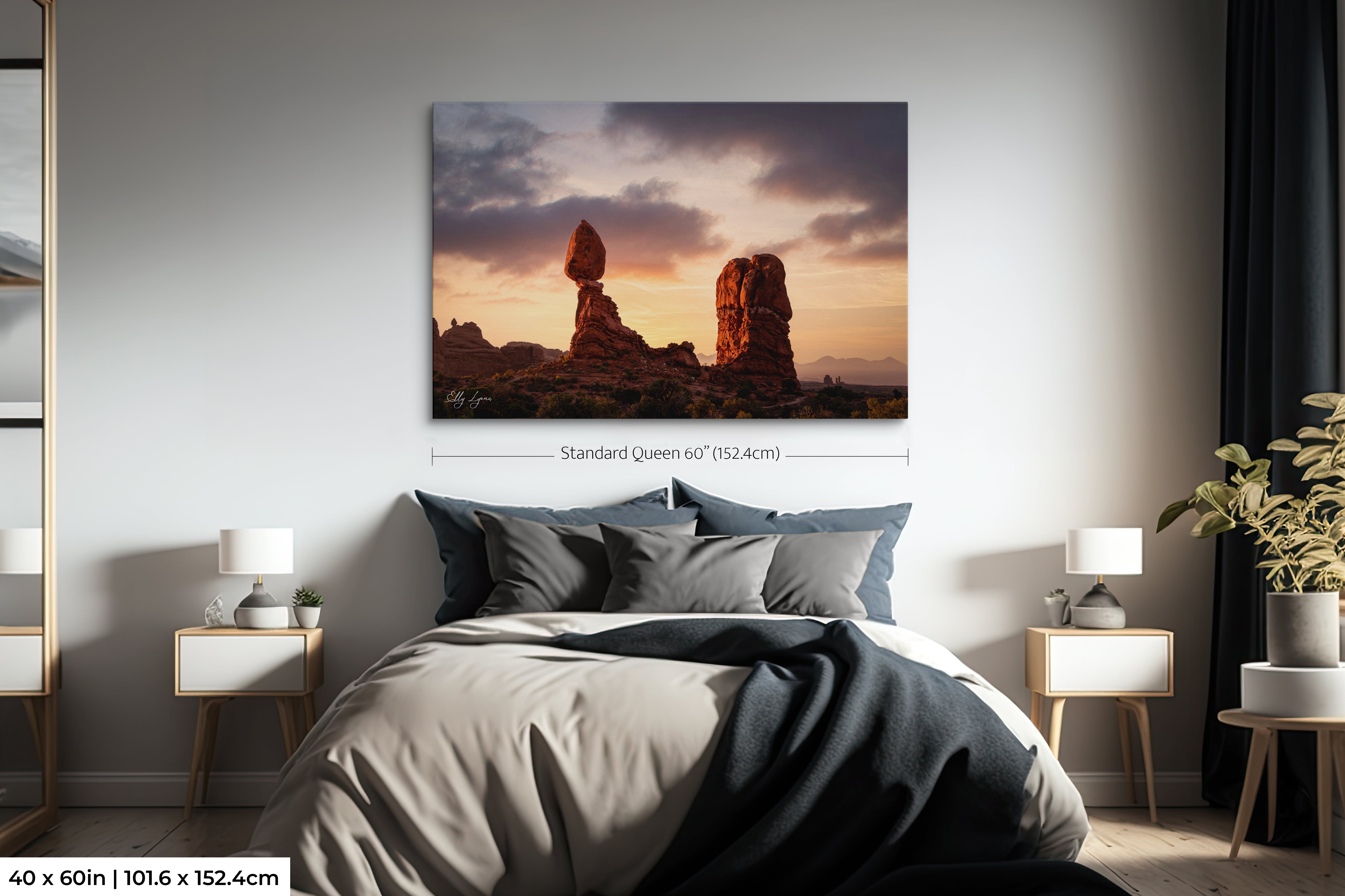 "Desert Wonder" - Balanced Rock Arches National Park Fine Art Print