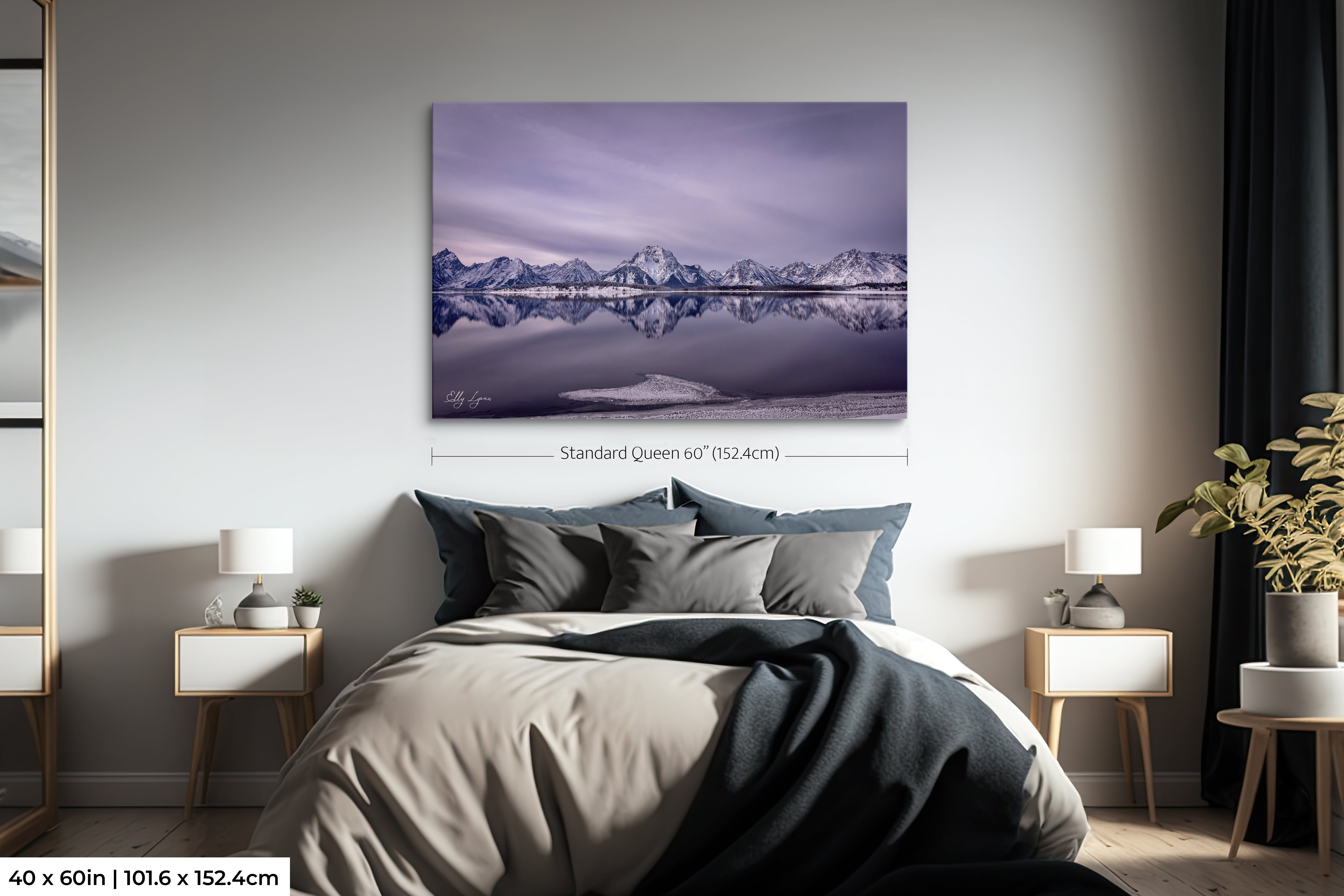"Refined by Stillness" - Grand Teton National Park | Mountain Reflections Fine Art Print