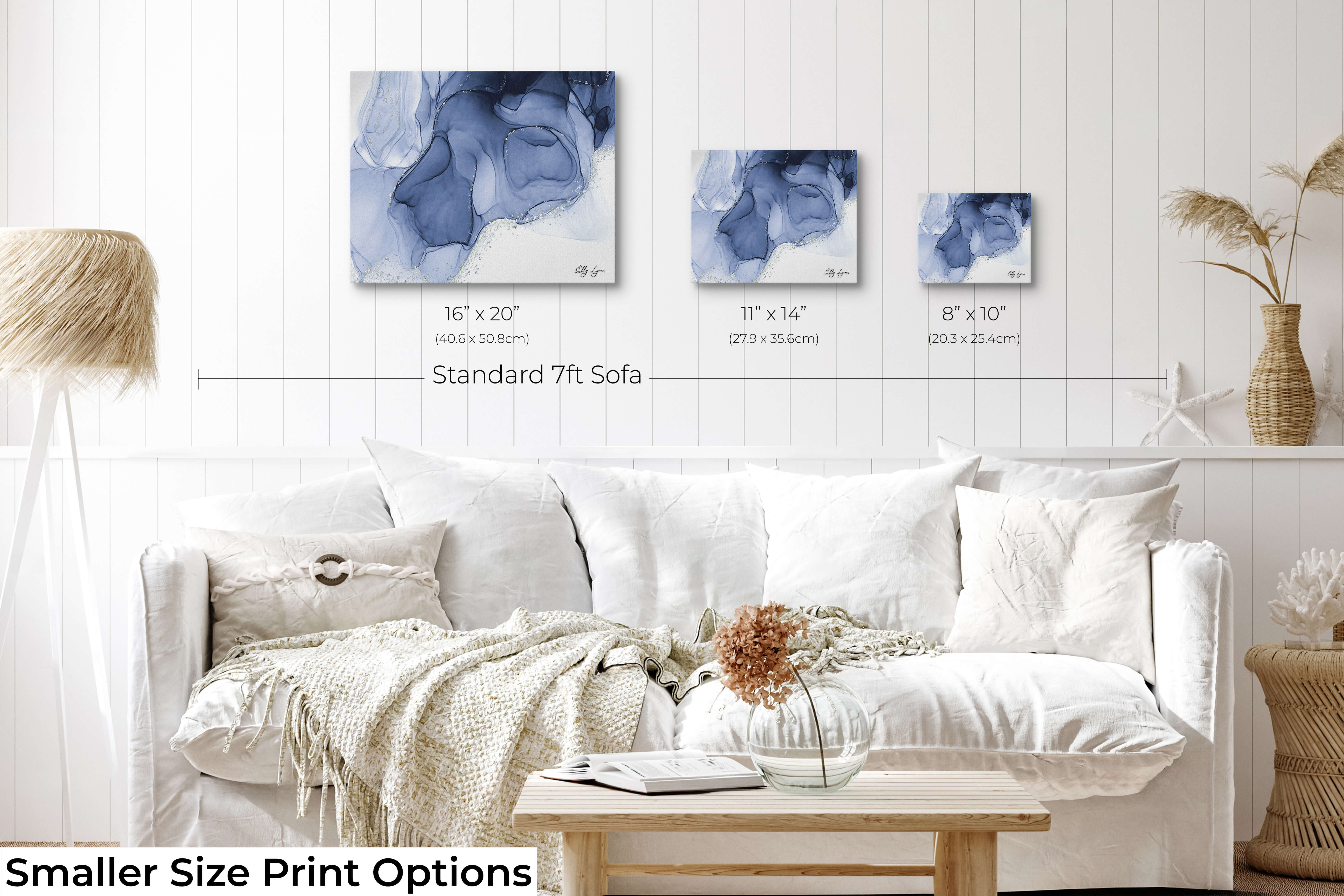 "In the Deep" | Elegant and Refined Abstract Fine Art Print