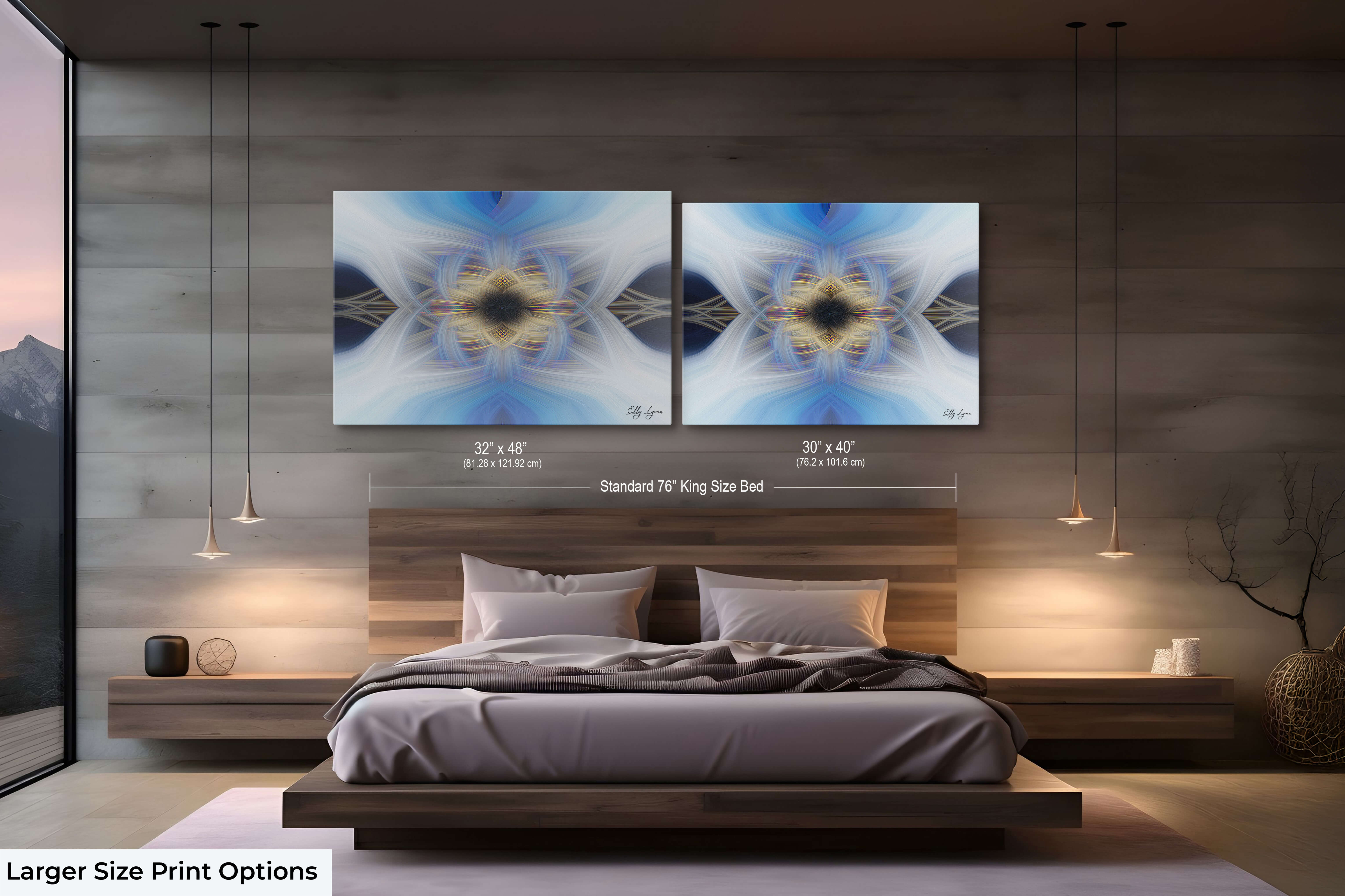 "Still Point of the Turning World" - Abstract Wall Art