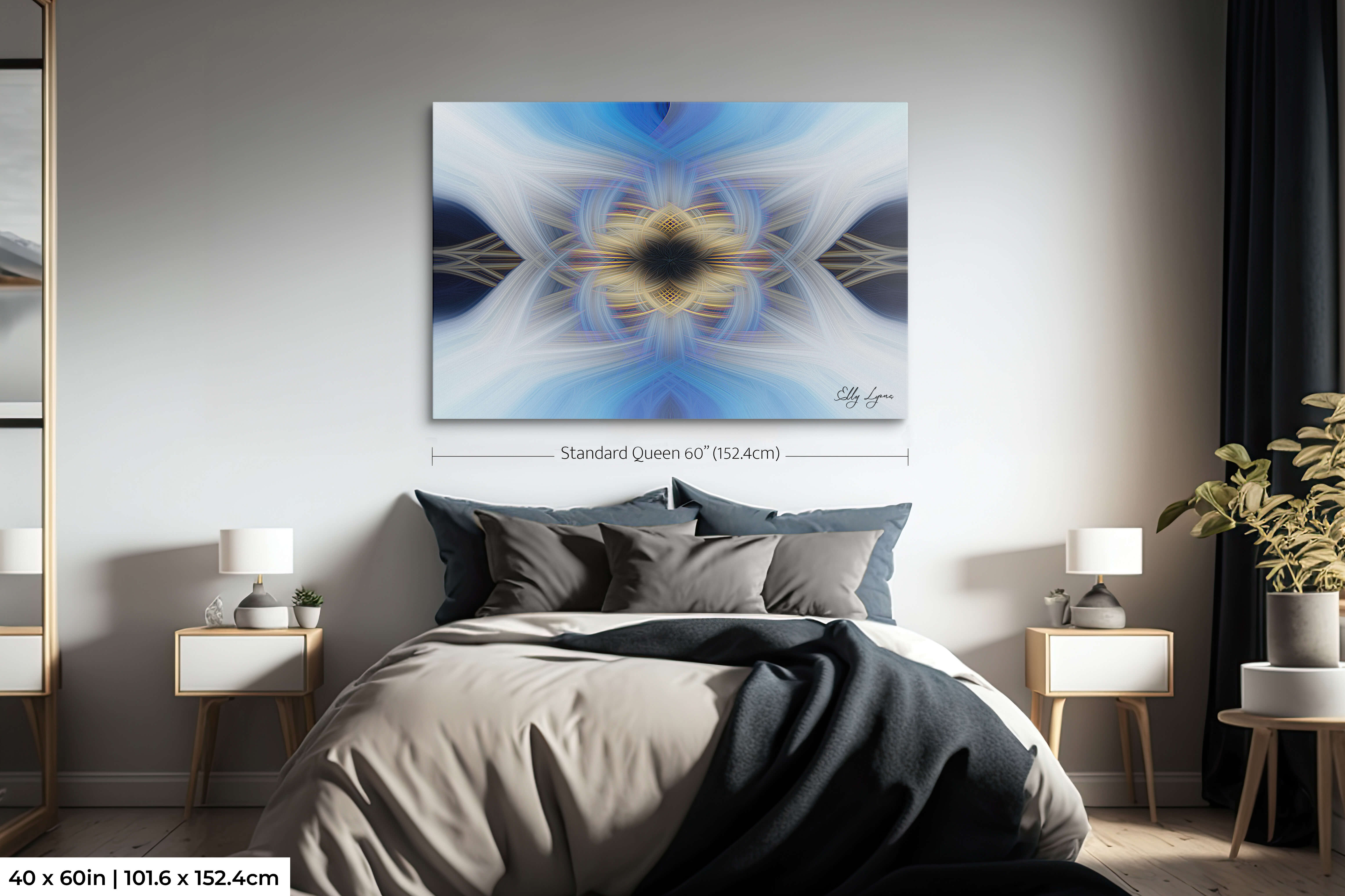 "Still Point of the Turning World" - Abstract Wall Art