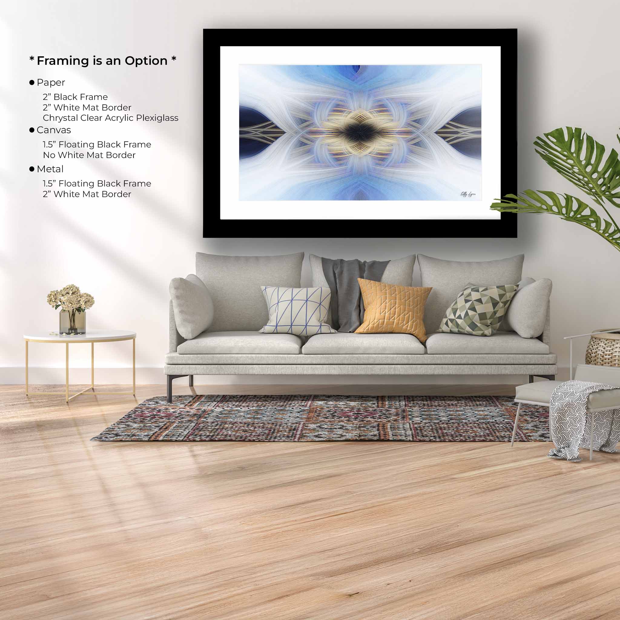 "Still Point of the Turning World" - Abstract Wall Art