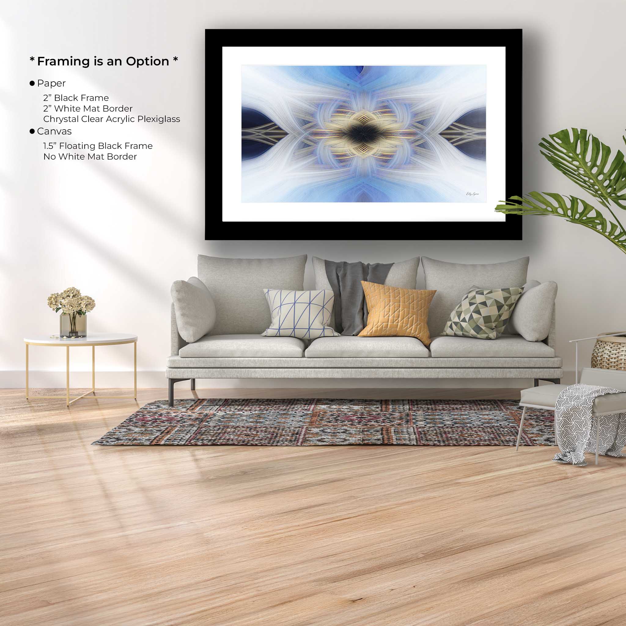 "Still Point of the Turning World" - Abstract Wall Art