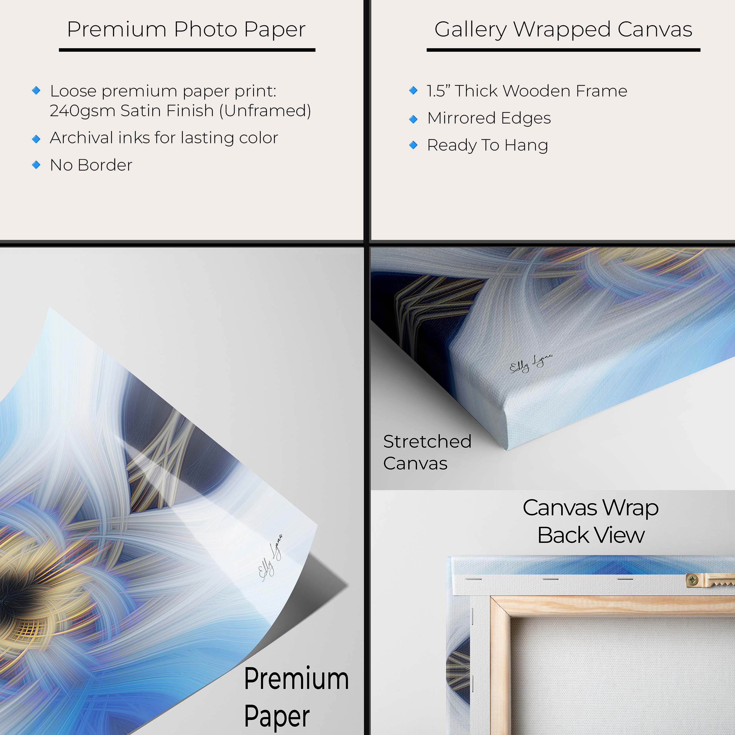 "Still Point of the Turning World" - Abstract Wall Art