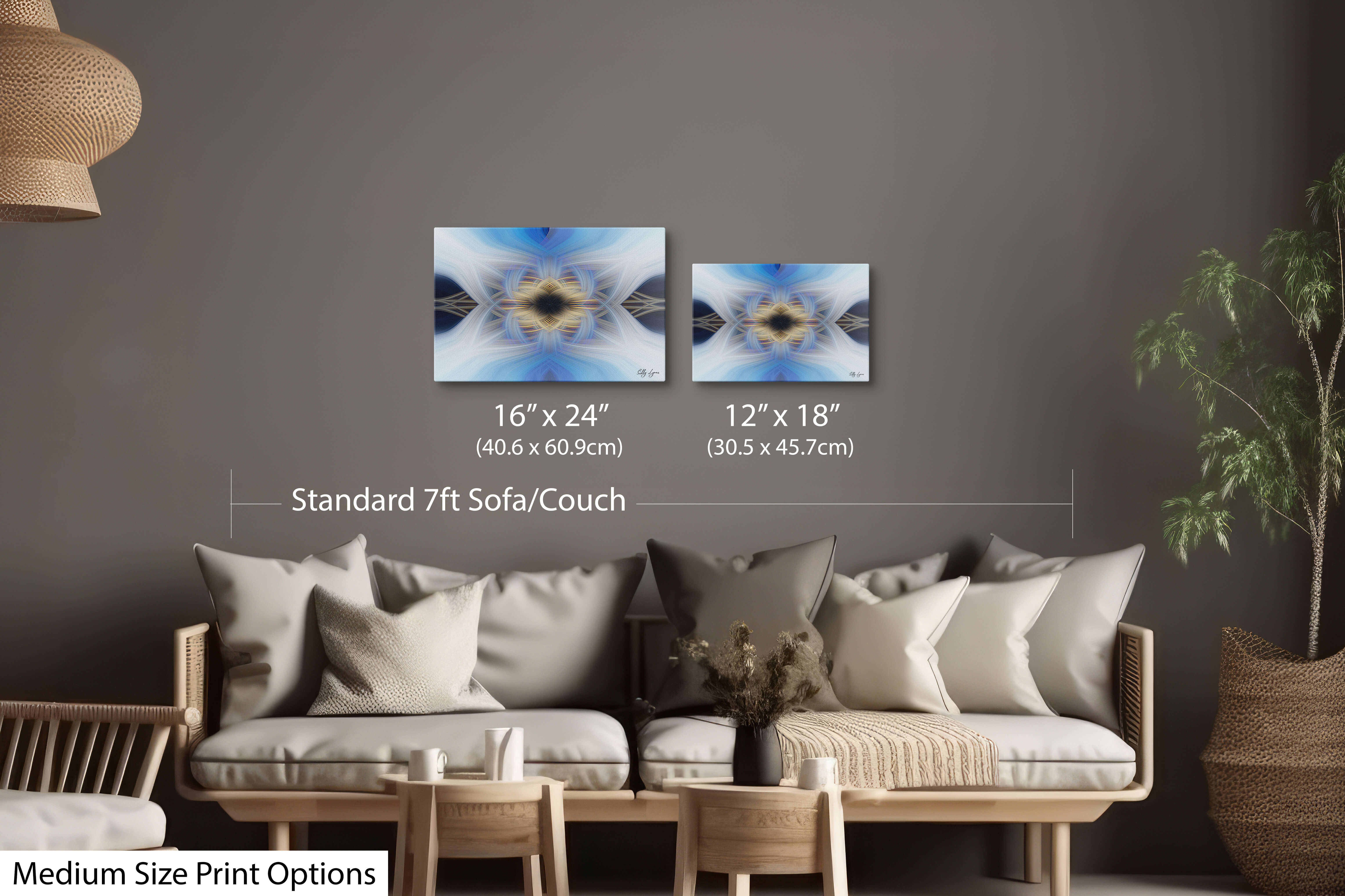 "Still Point of the Turning World" - Abstract Wall Art