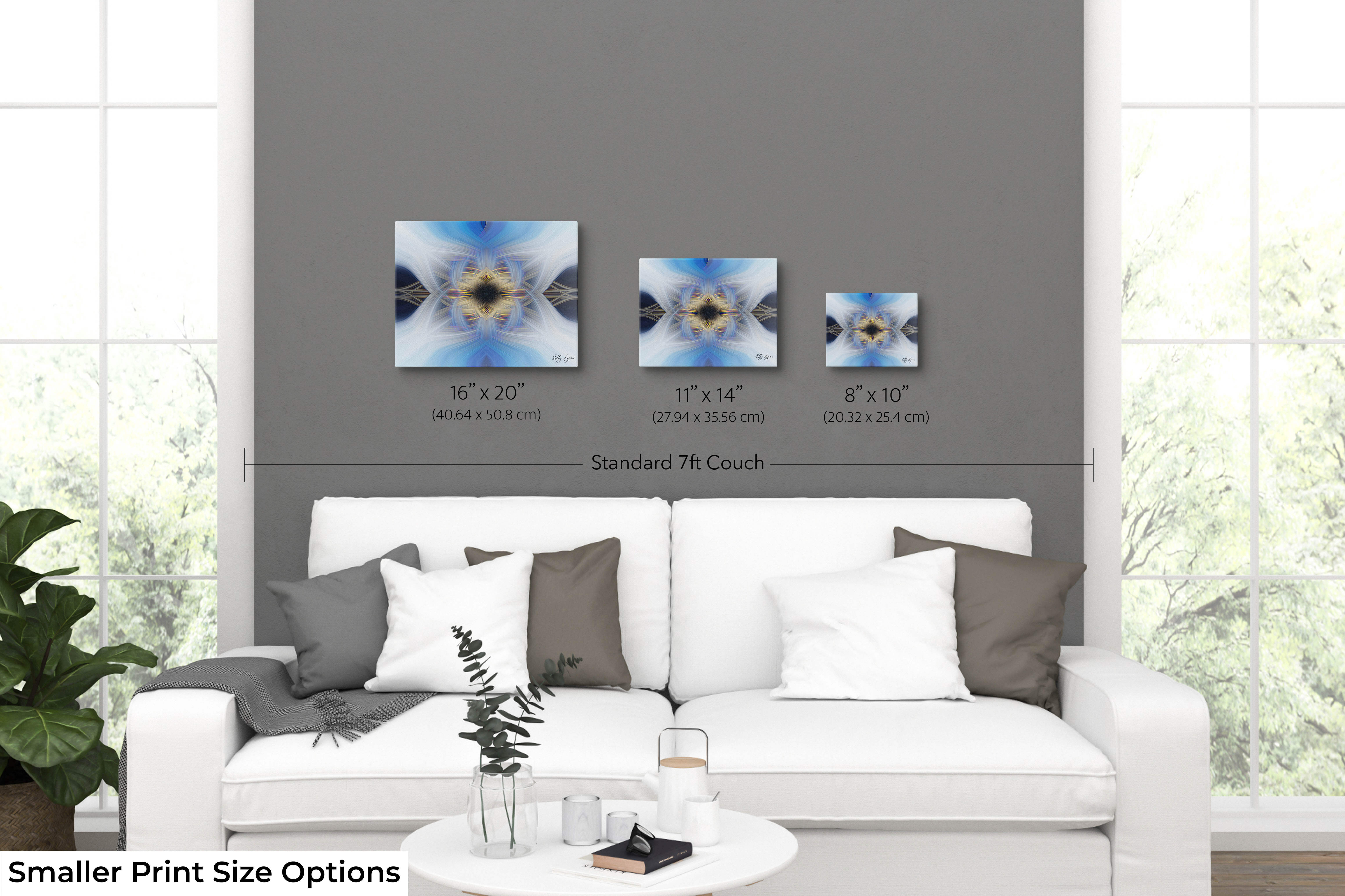 "Still Point of the Turning World" - Abstract Wall Art