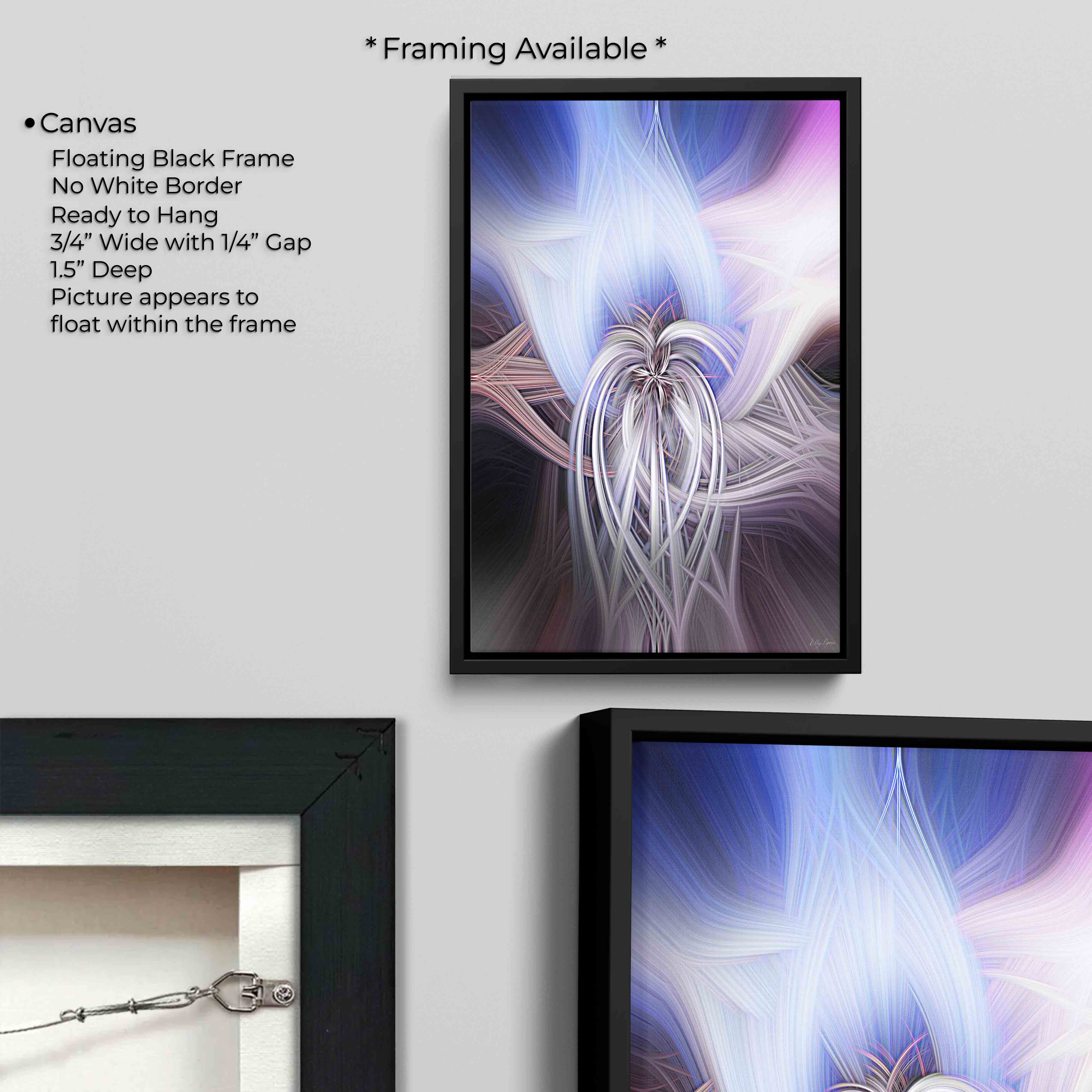 Ethereal Abstract Print - "The Light Within"