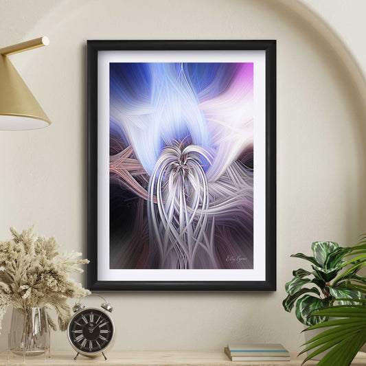 Ethereal Abstract Print - "The Light Within"