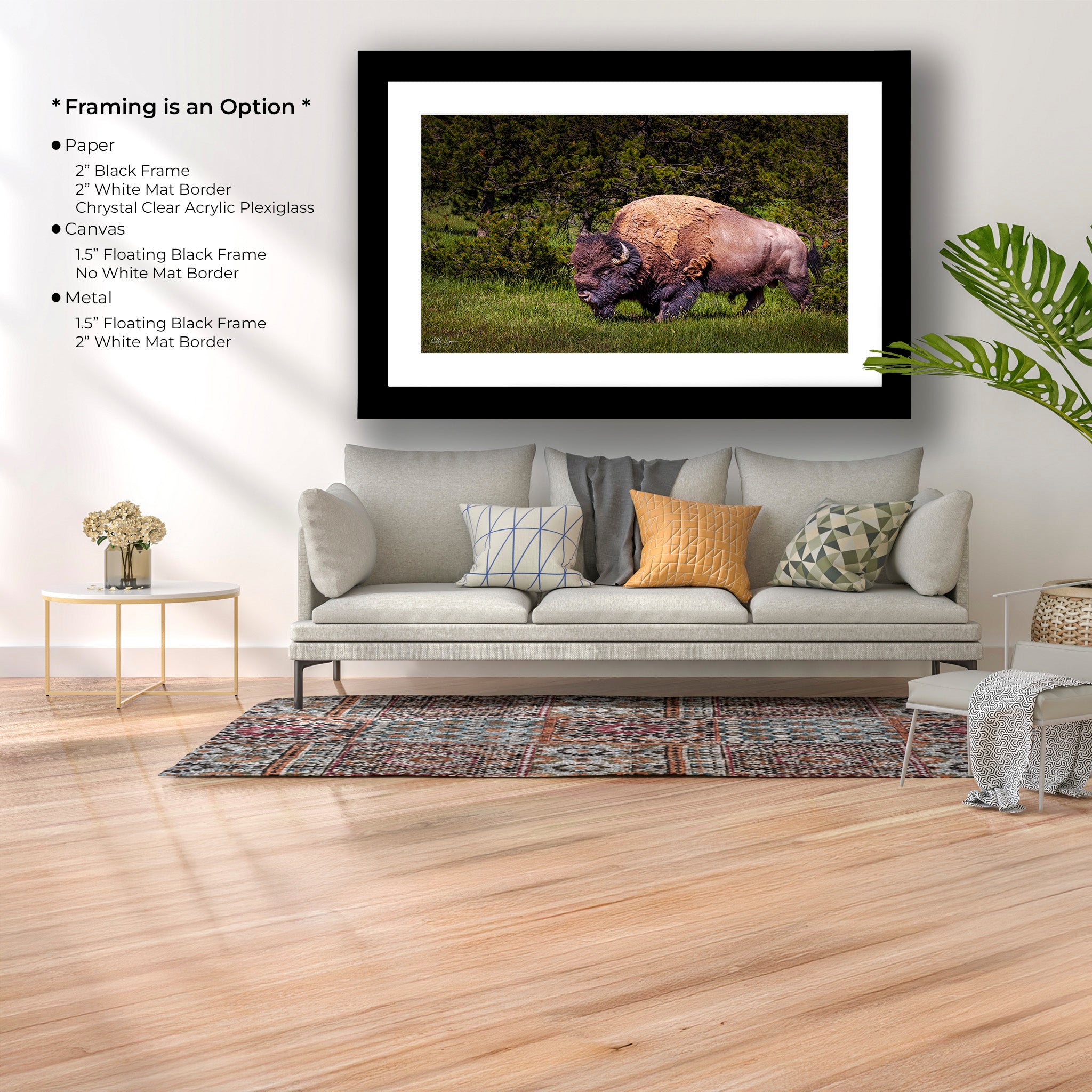 American Bison Wall Art – Majestic Wildlife Decor | Fine Art Nature Print
