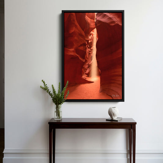 Antelope Canyon Light Beam Art Print