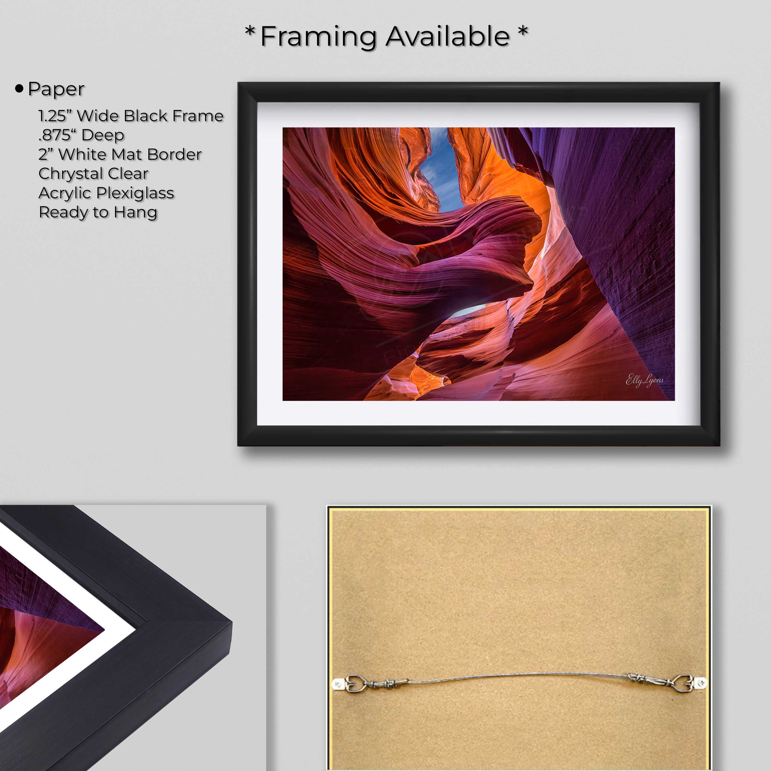 Antelope Canyon Print - Lady In The Wind Sandstone Formation