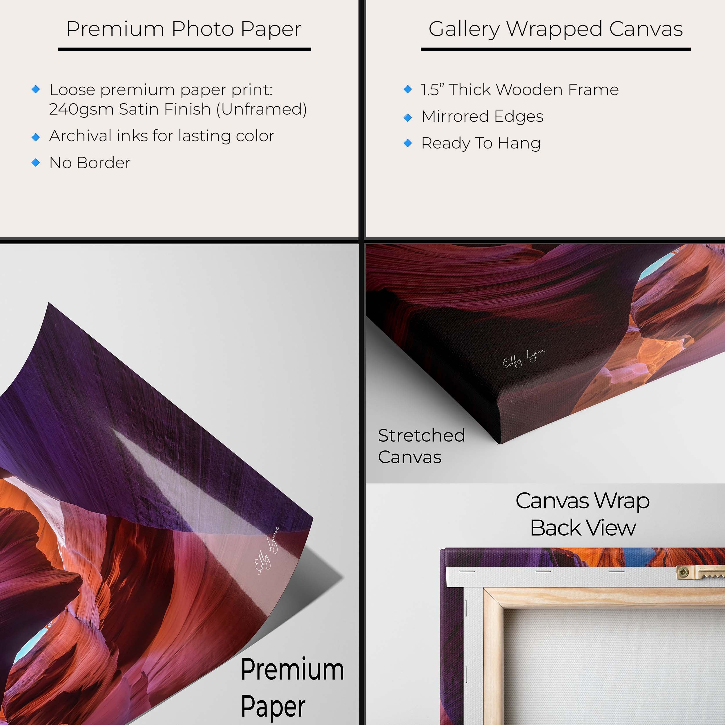 Antelope Canyon Fine Art Print - Lady In The Wind