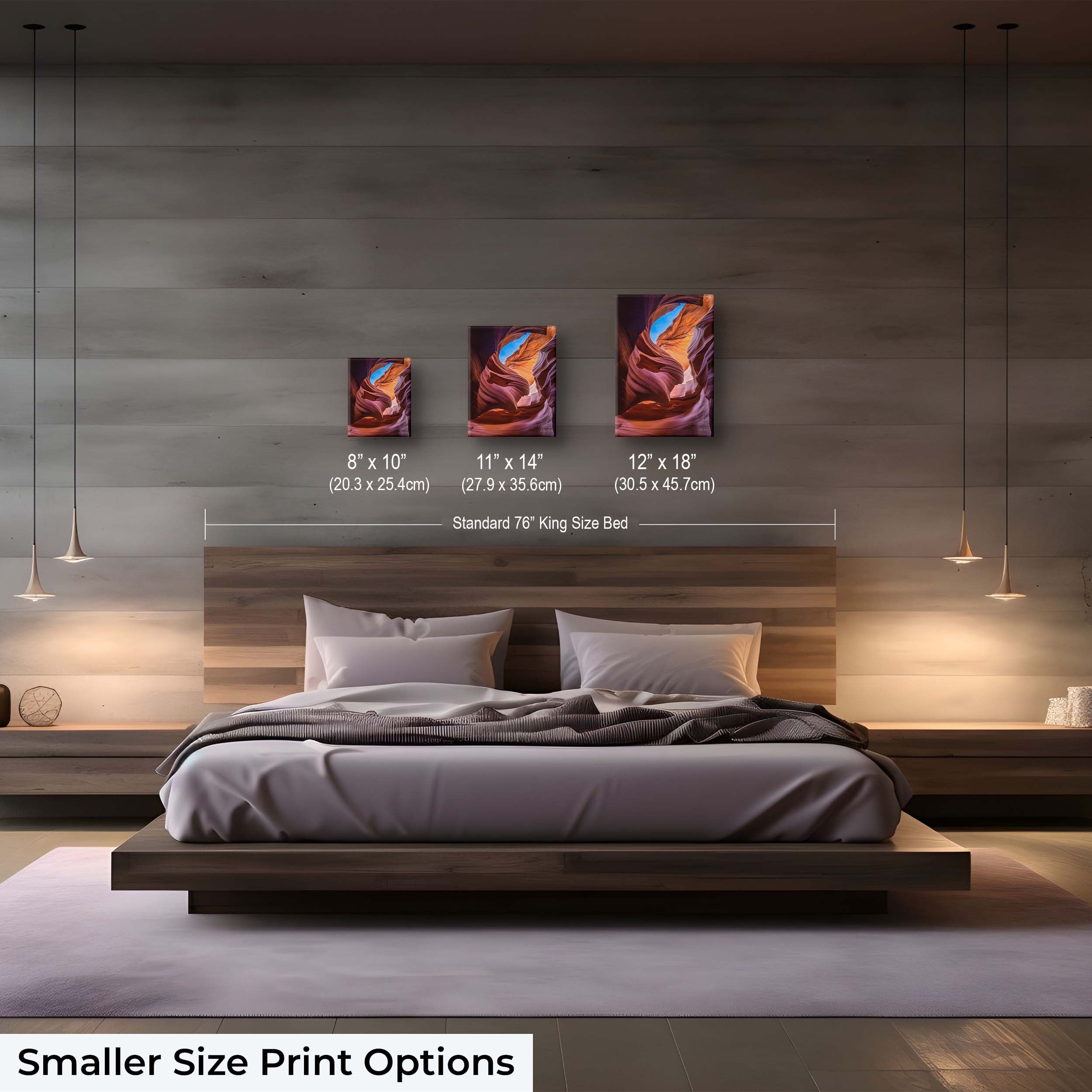 Antelope Canyon Art Print – Lady In The Wind Wall Decor