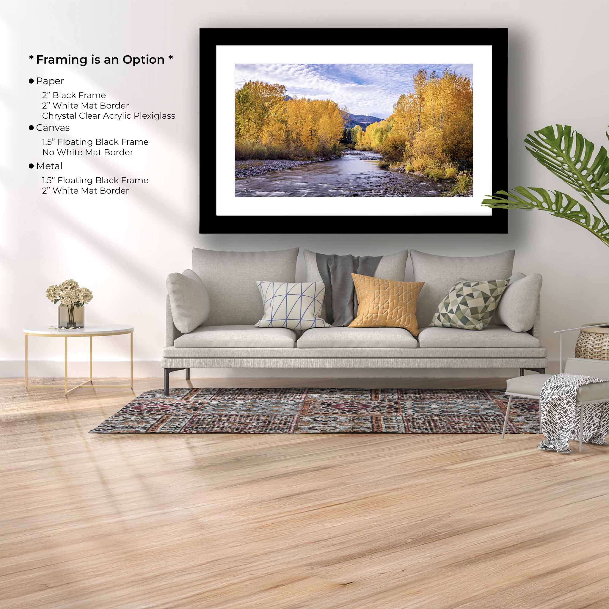 “Whispers Through the Aspens” – Sun Valley Landscape Fine Art Print