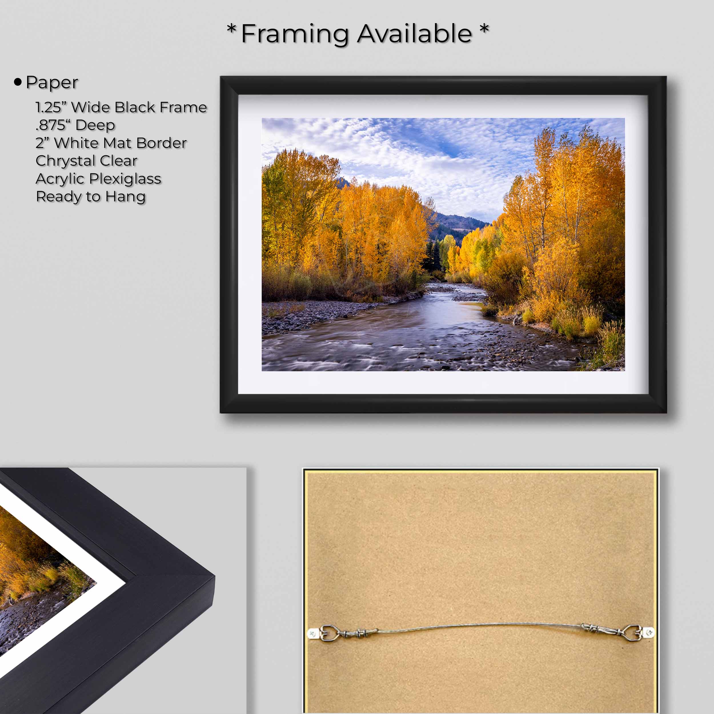 Sun Valley Idaho Landscape Print - “Whispers Through the Aspens”