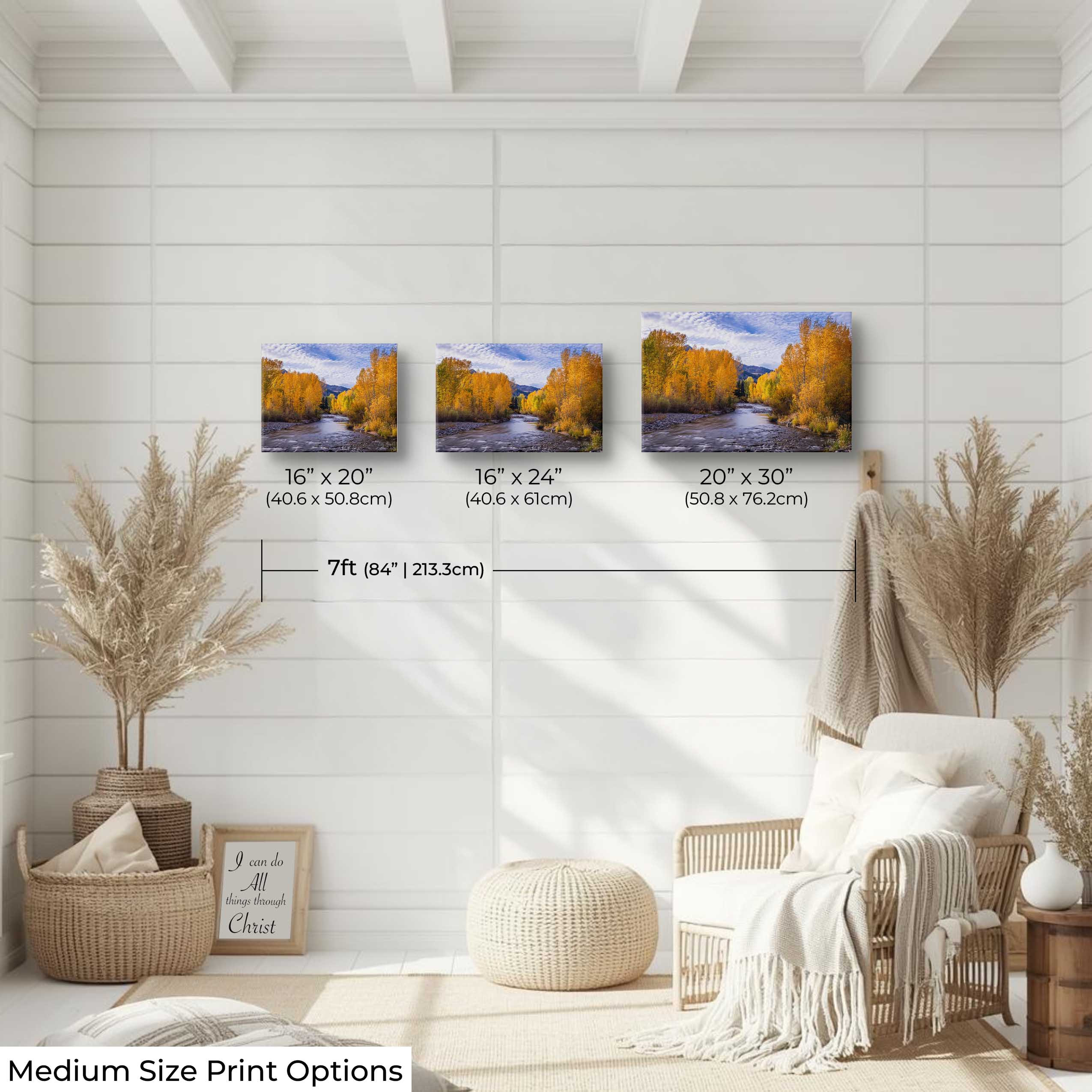 Sun Valley Idaho Landscape Print - “Whispers Through the Aspens”