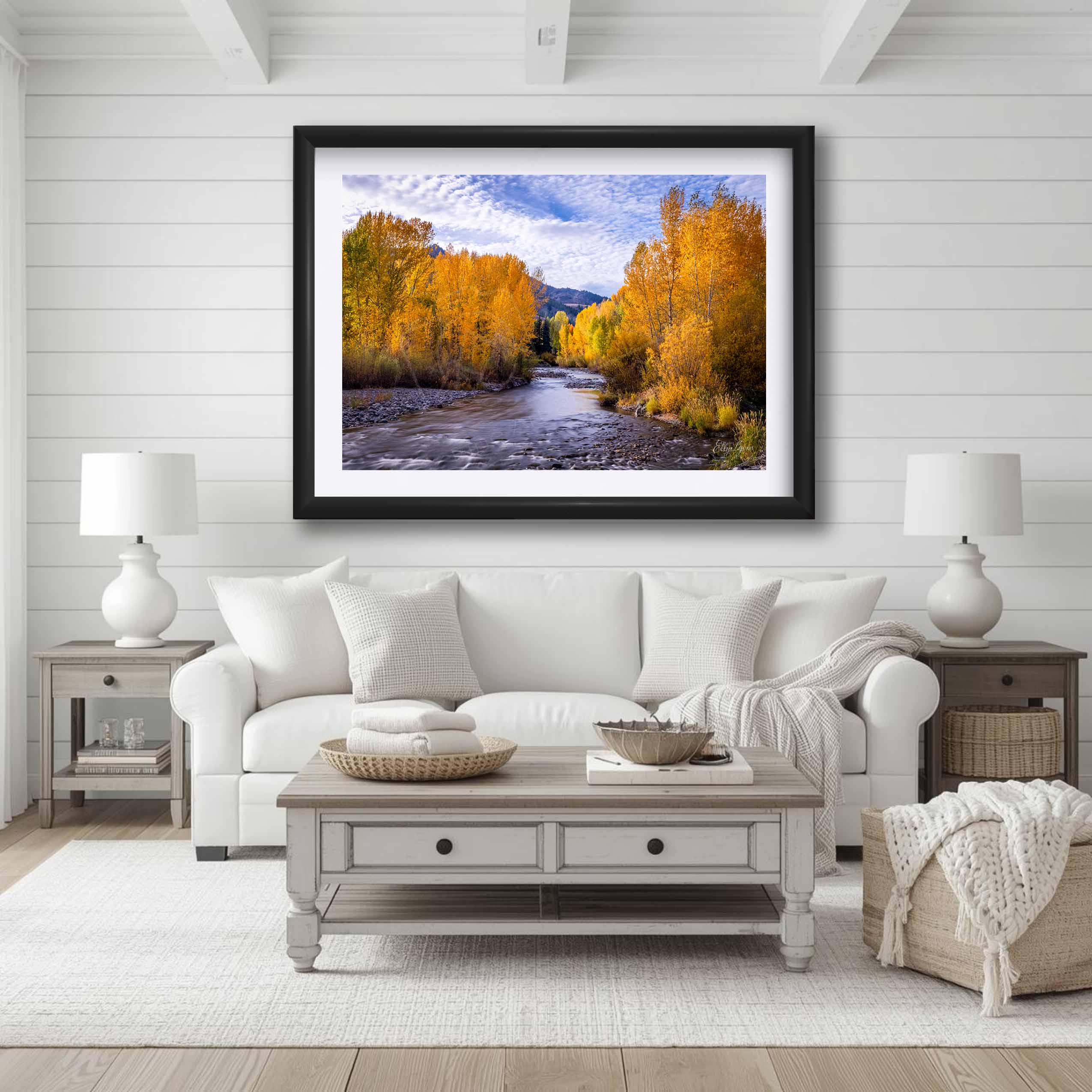 Sun Valley Idaho Landscape Print - “Whispers Through the Aspens”
