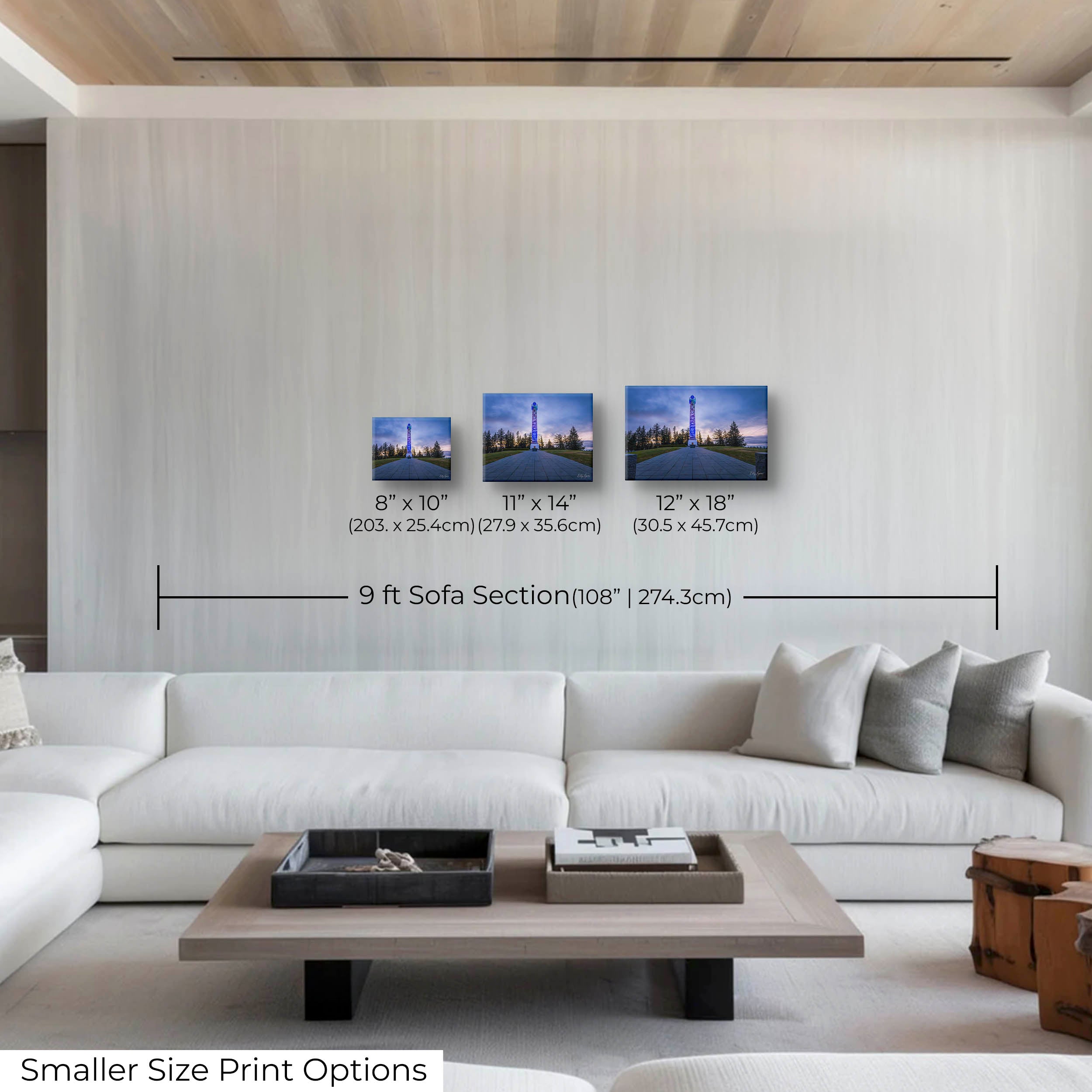 Astoria Column Print - "Crowned in Light"