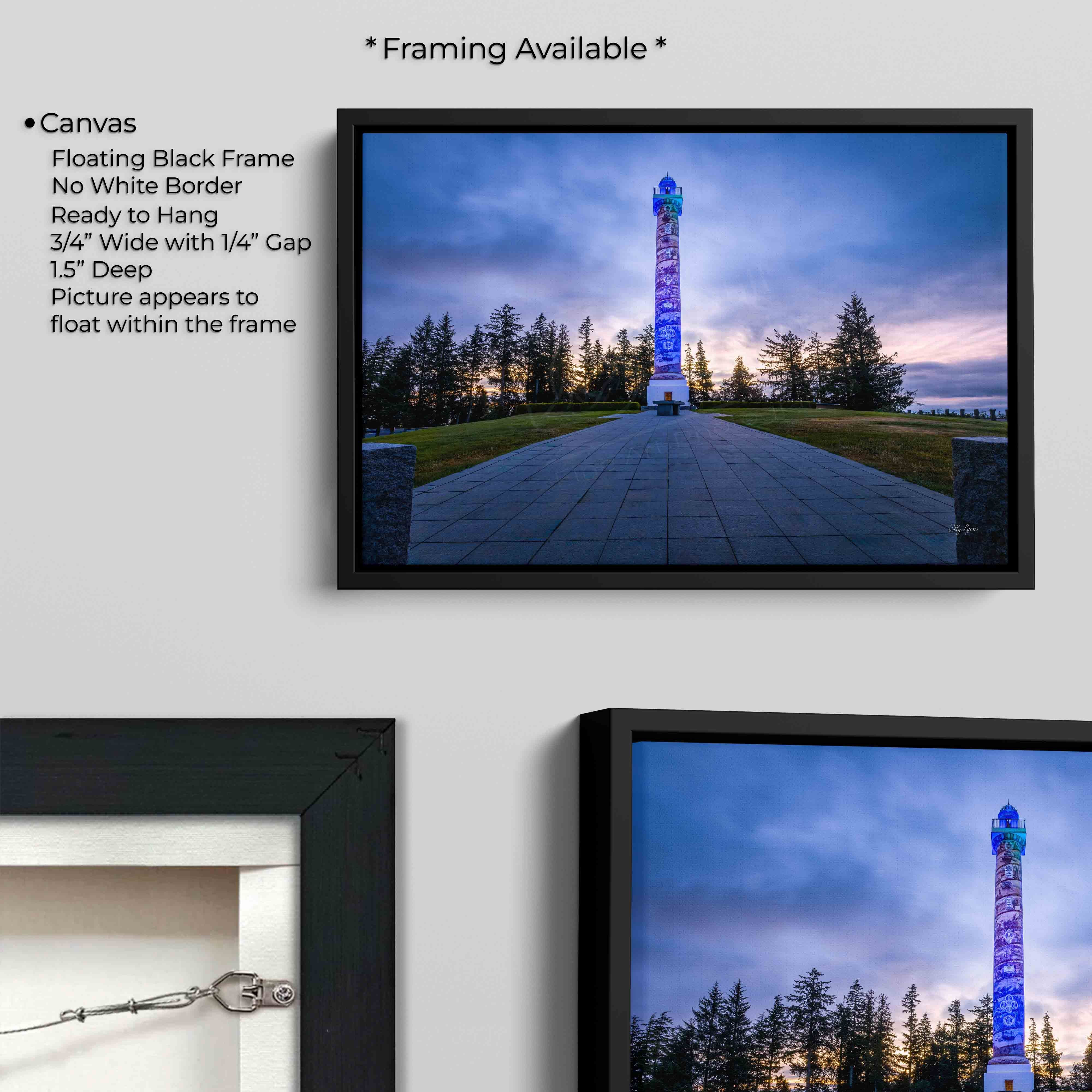 Astoria Column Print - "Crowned in Light"