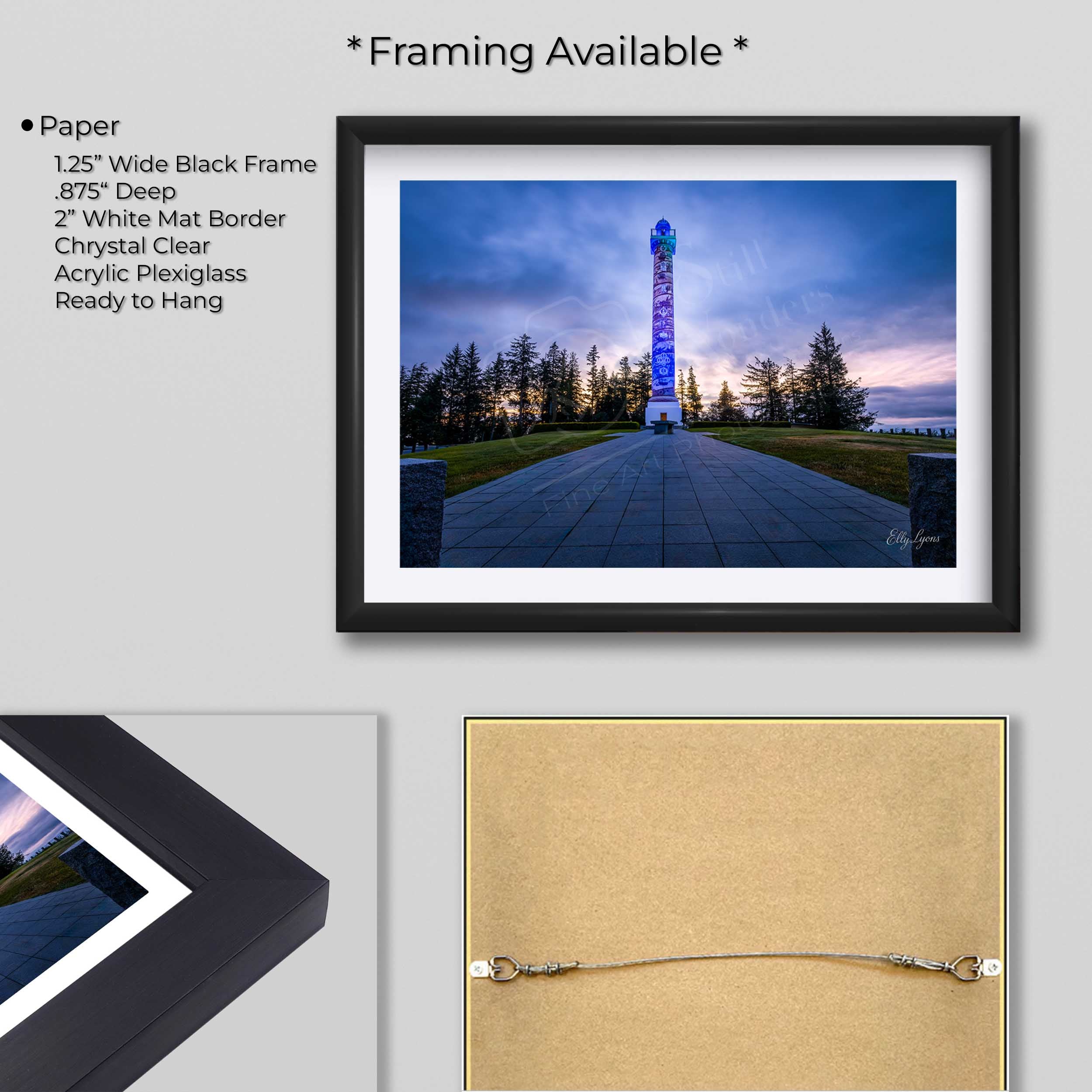 Astoria Column Print - "Crowned in Light"