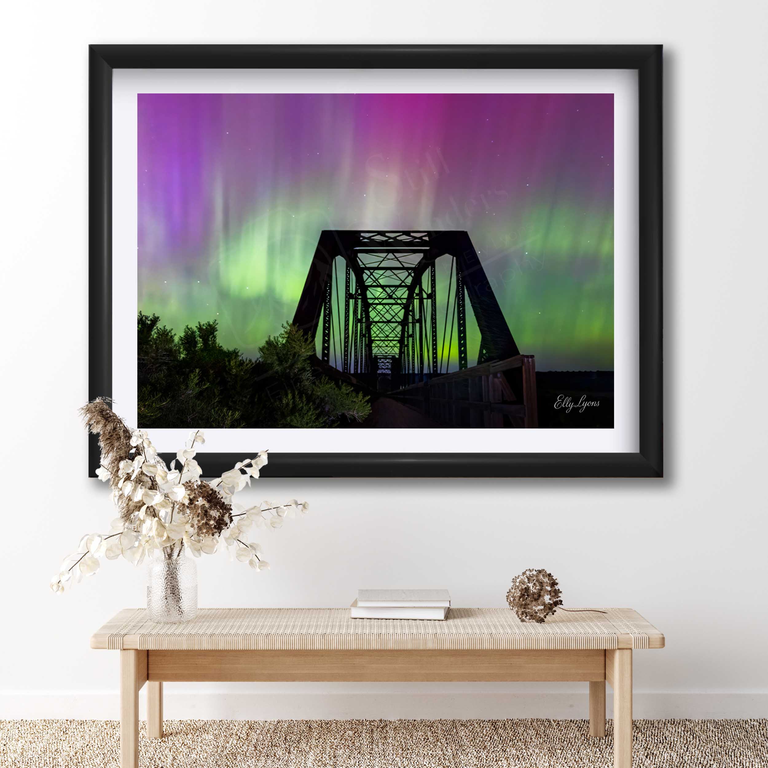 Northern Lights Print - "Gateway to the Stars"