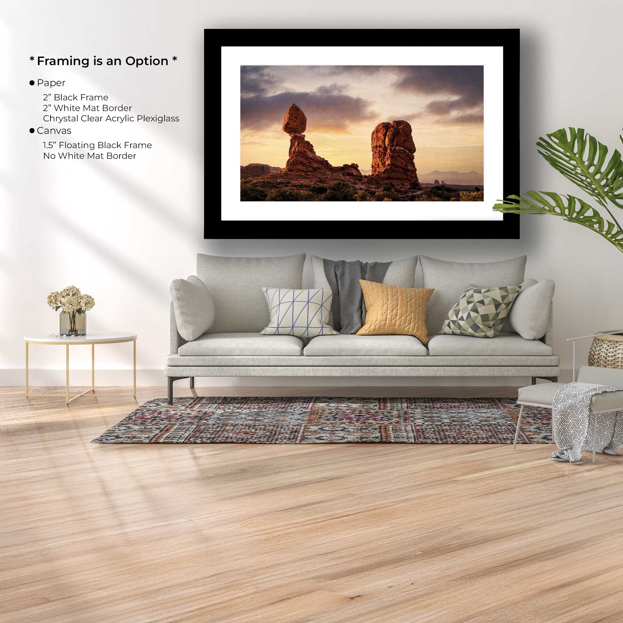 "Desert Wonder" - Balanced Rock Arches National Park Fine Art Print