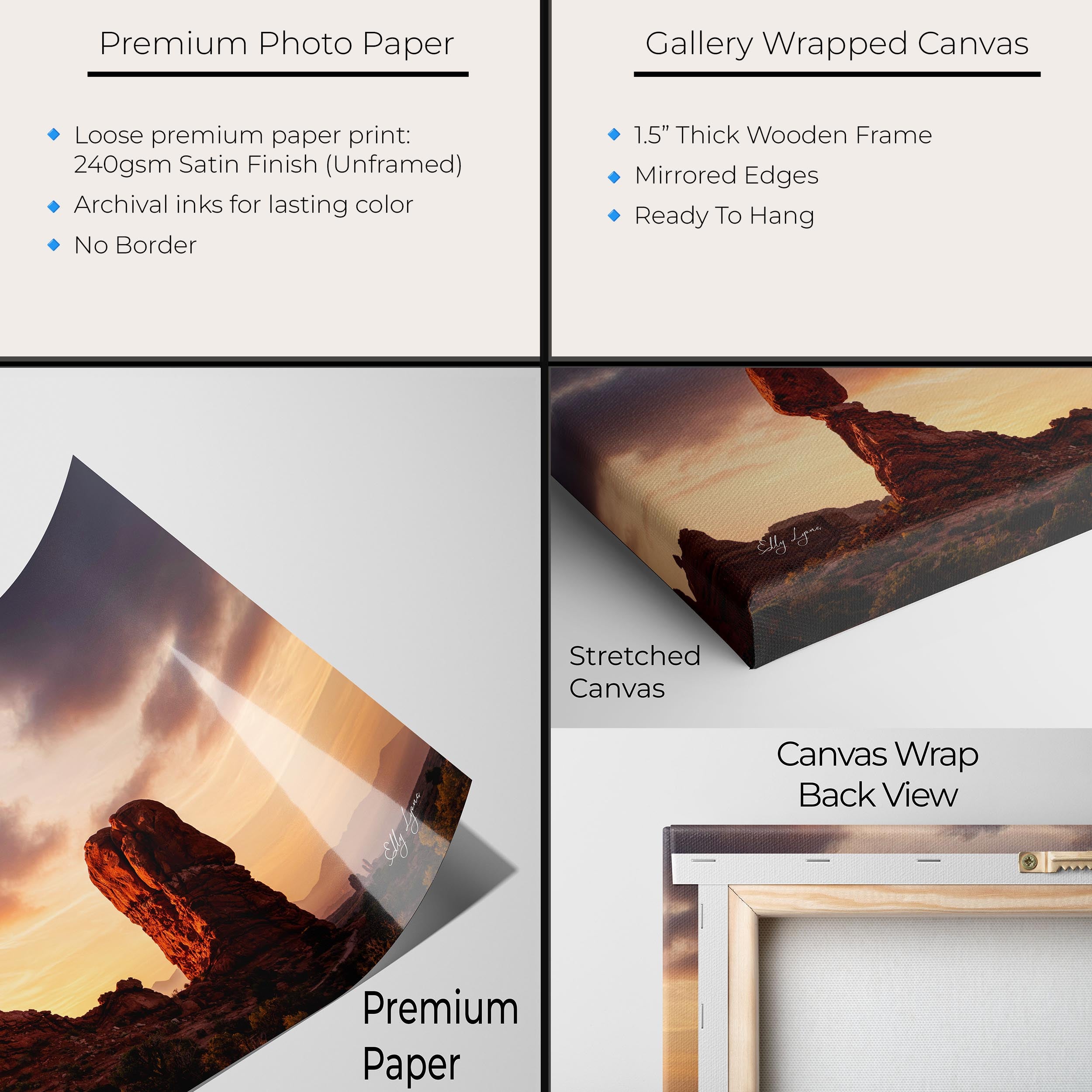 "Desert Wonder" - Balanced Rock Arches National Park Fine Art Print