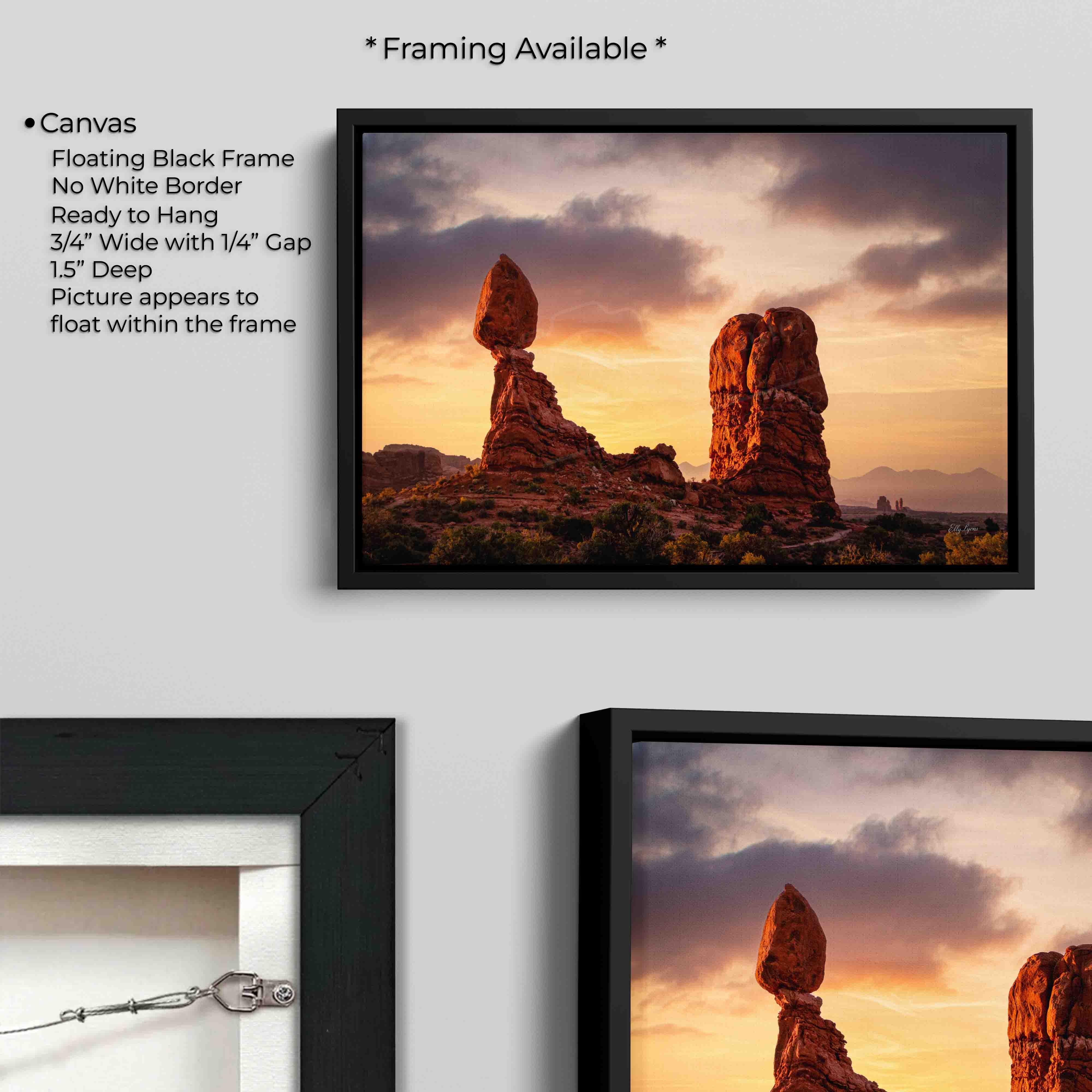 Balanced Rock Arches National Park Print - "Desert Wonder"