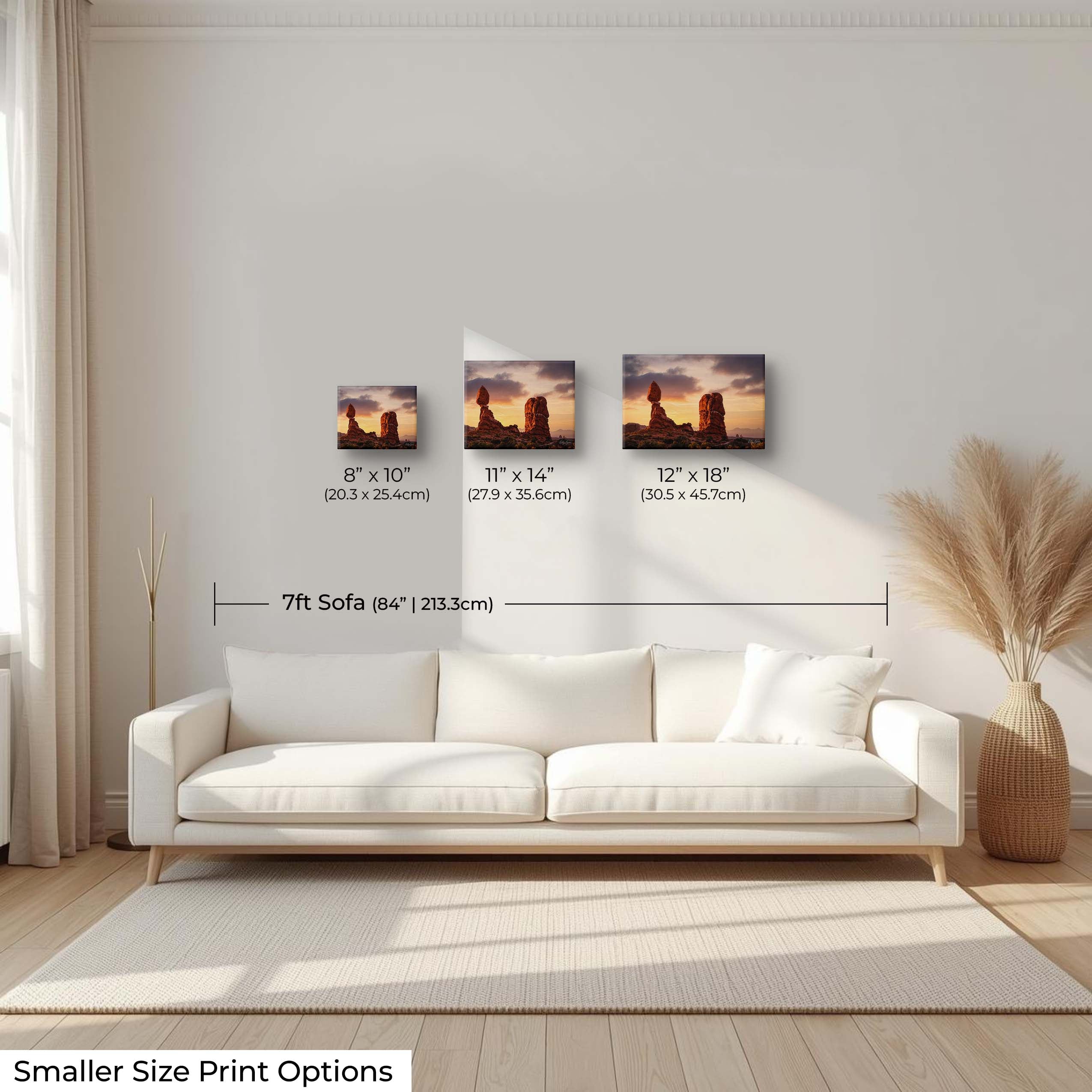 Balanced Rock Arches National Park Print - "Desert Wonder"