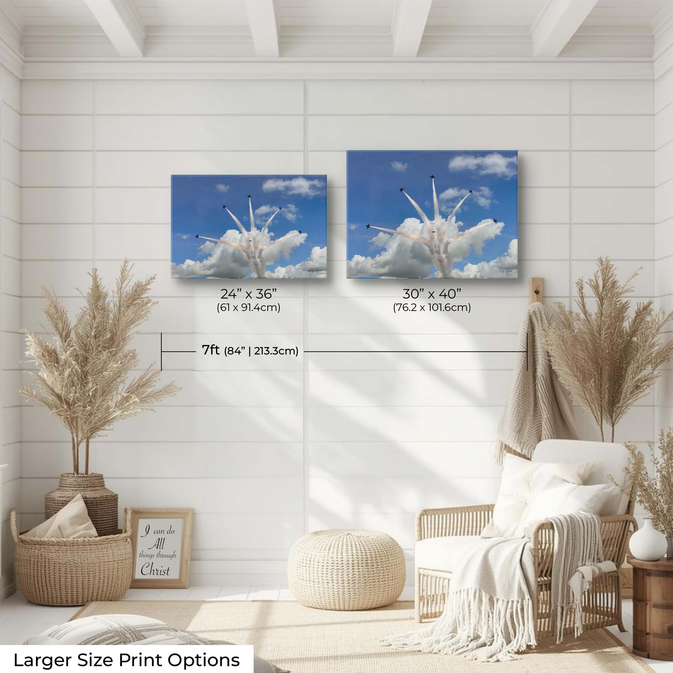 Blue Angels Delta Burst Art Print – US Navy Flight Demonstration, Aviation Wall Decor