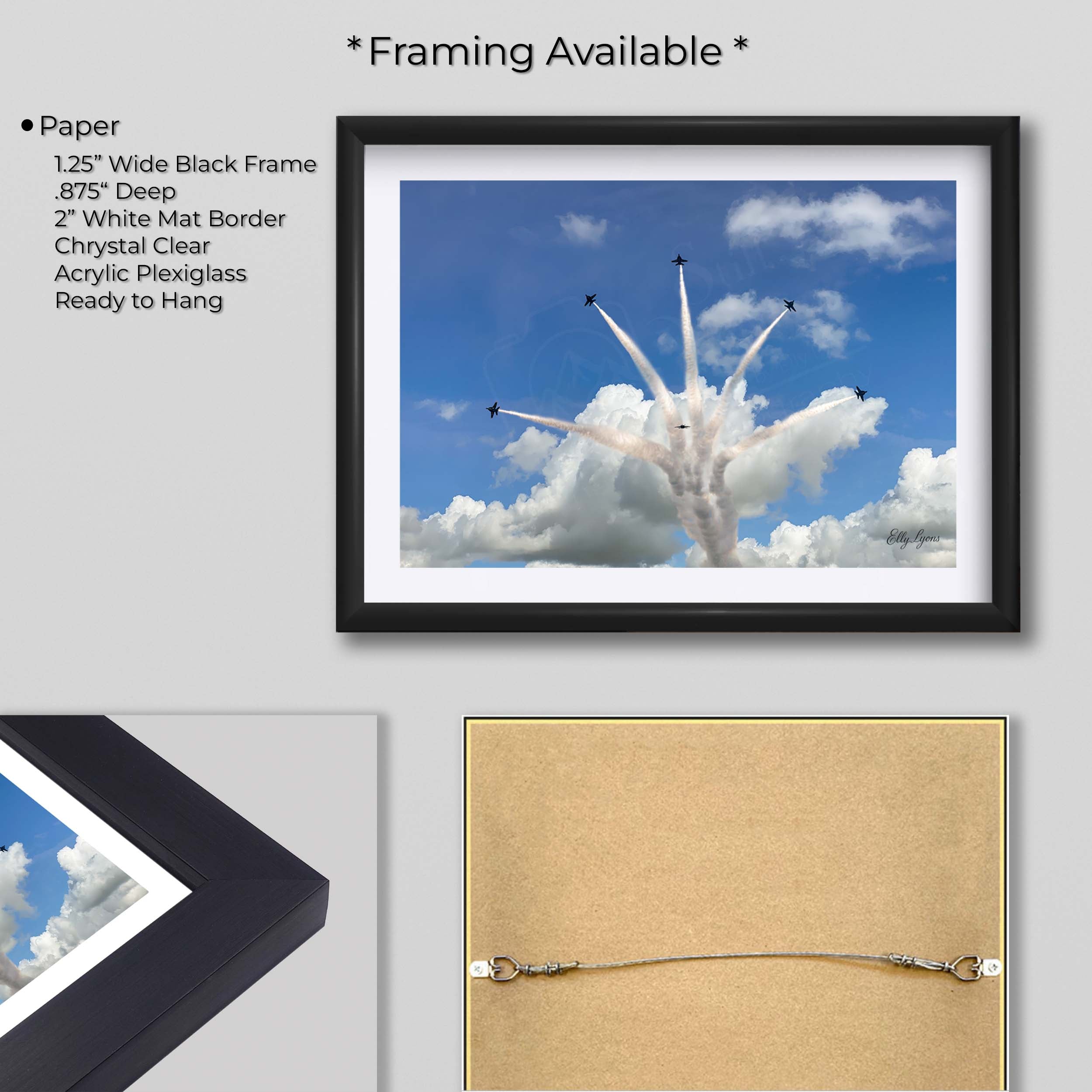 Blue Angels Delta Burst Print – US Navy Flight Aviation Wall Decor