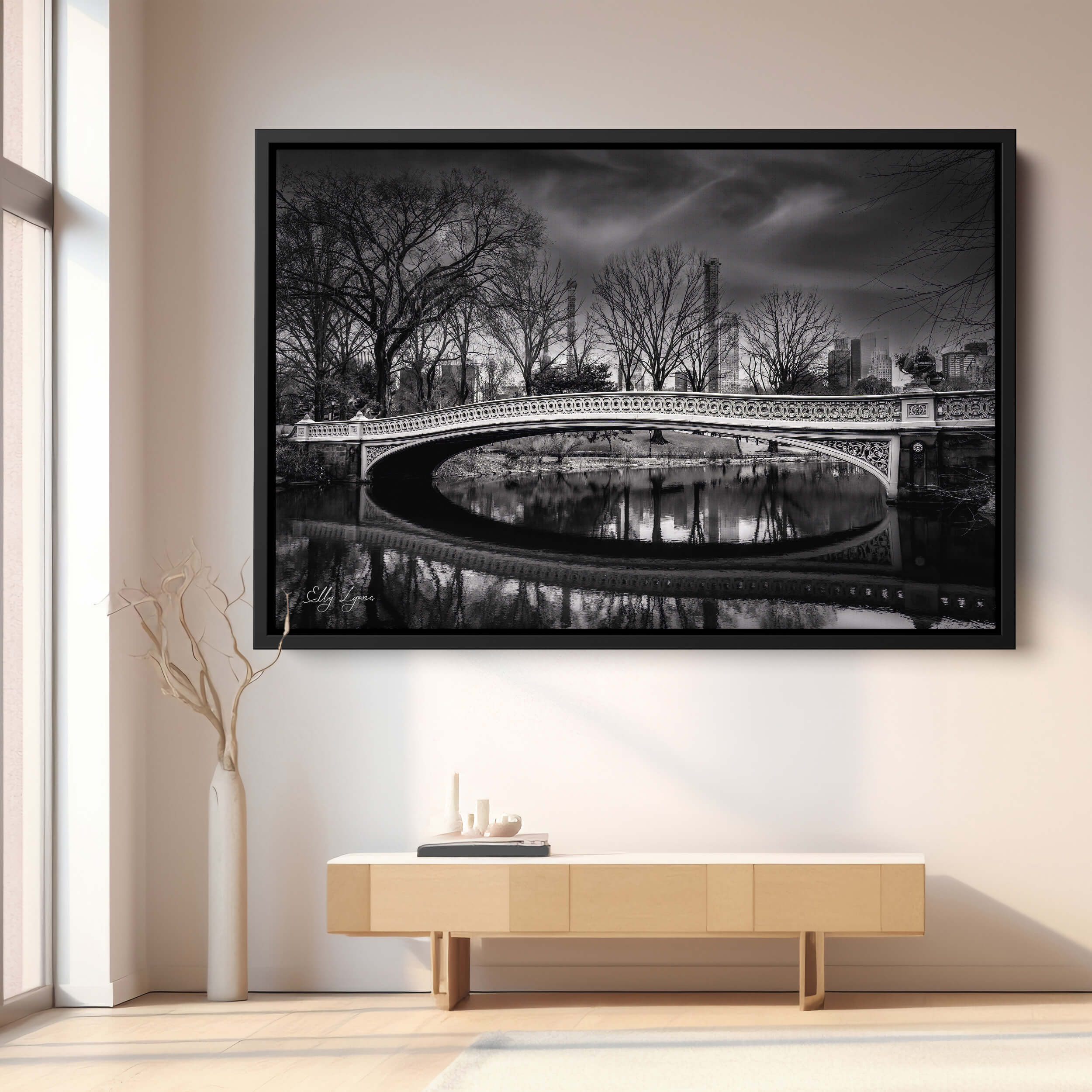 "The Crossing Place" - What the Water Knows - Bowe Bridge at Central Park