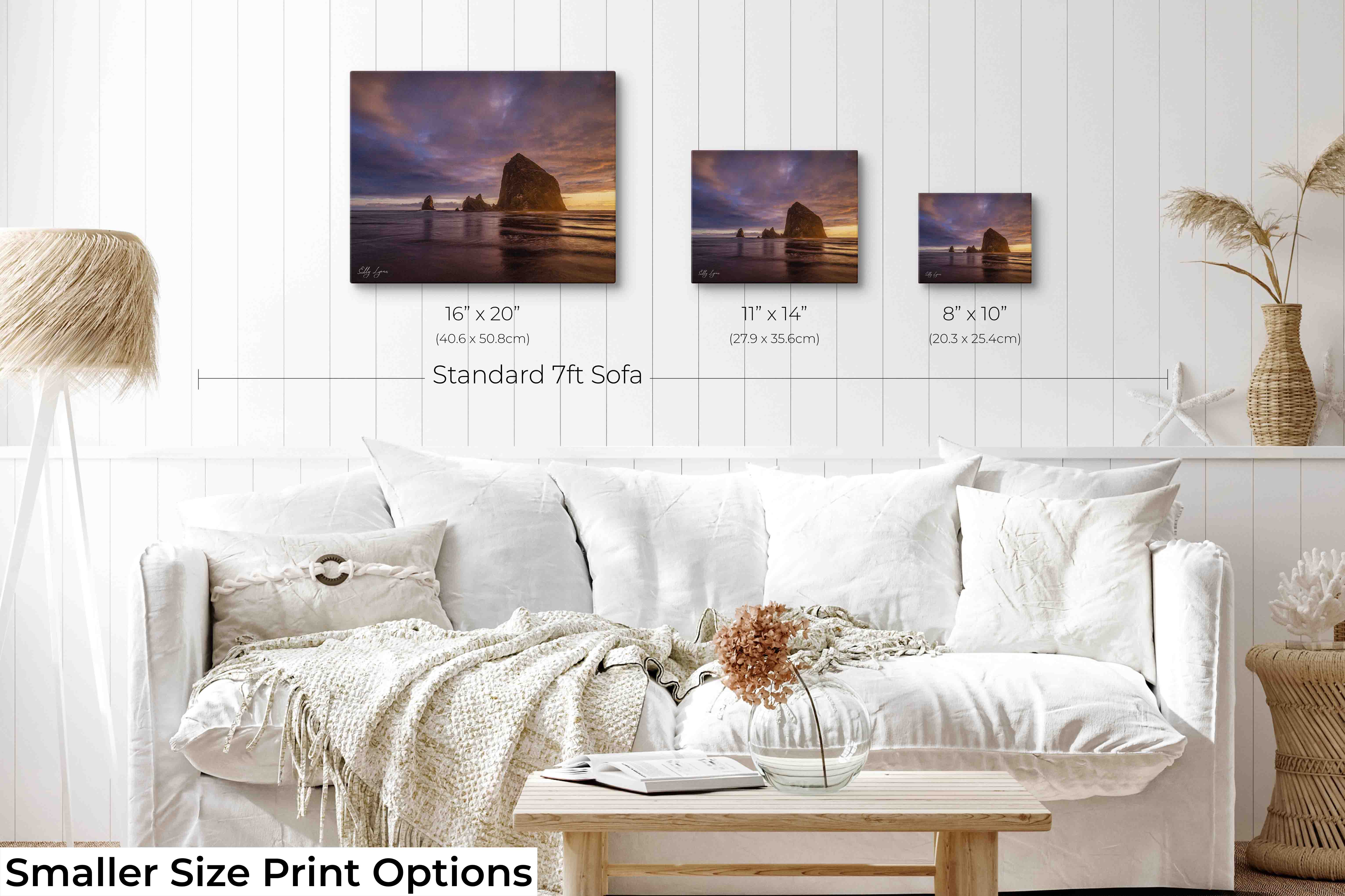 "Refuge in the Chaos" – Haystack Rock at Sunset