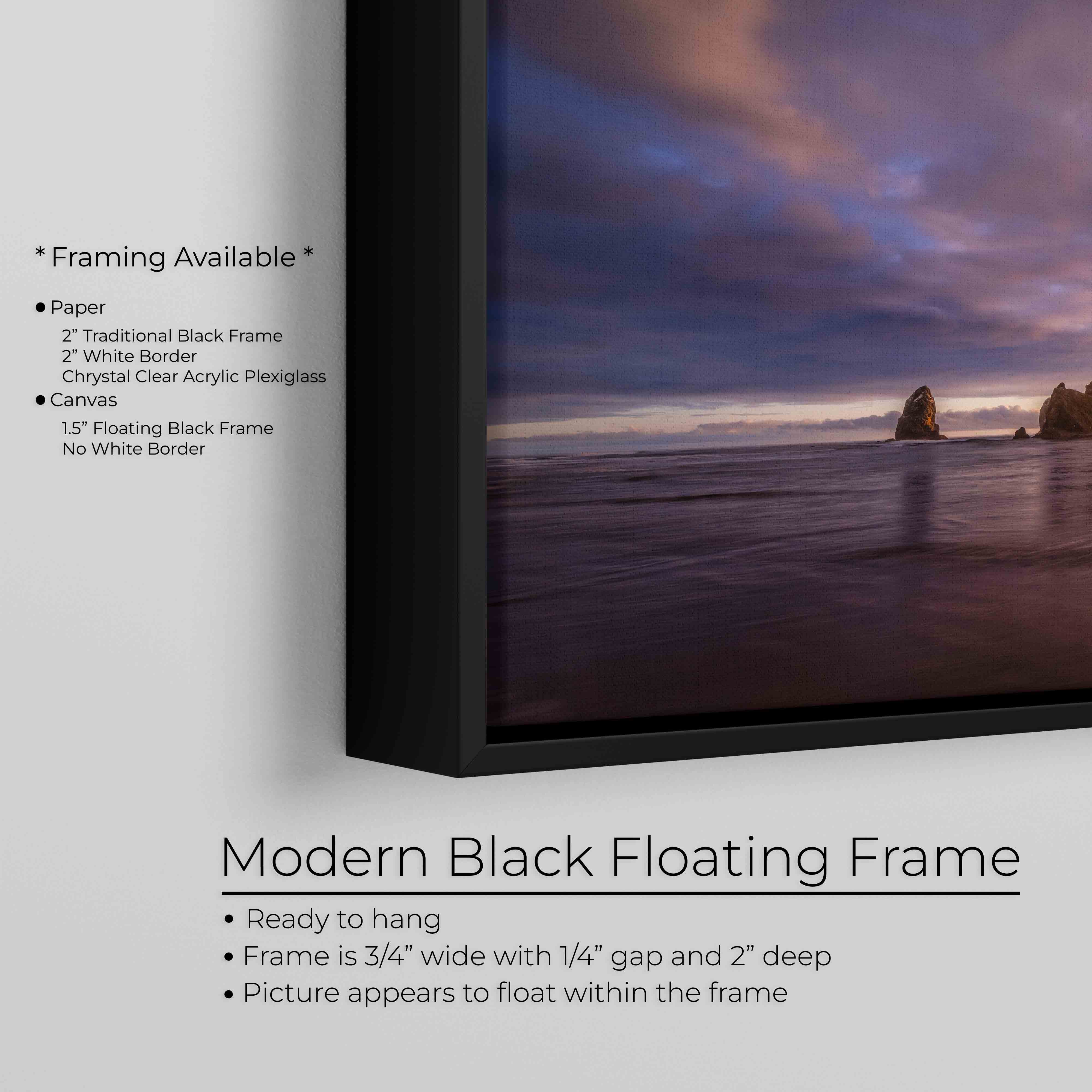 "Refuge in the Chaos" – Haystack Rock at Sunset