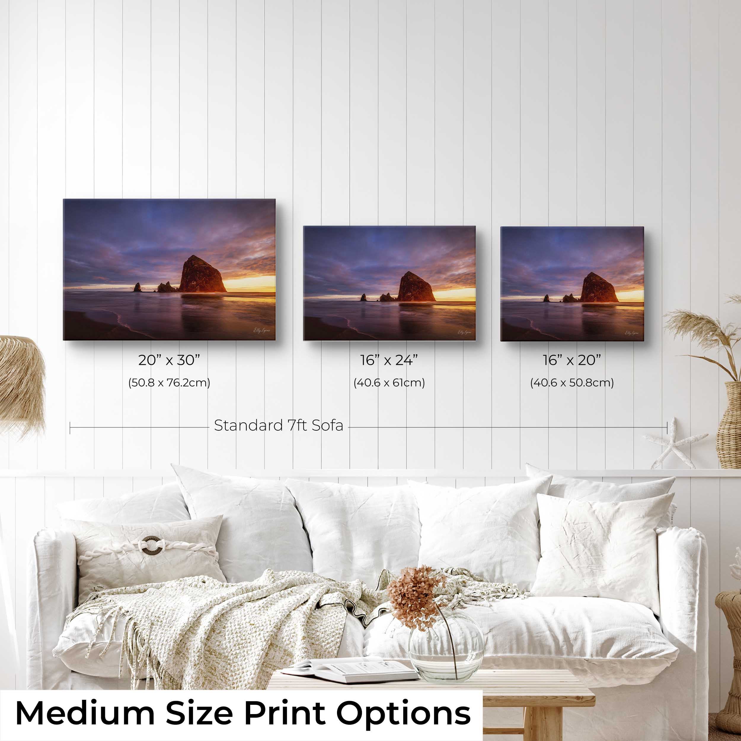Haystack Rock Cannon Beach Art Print