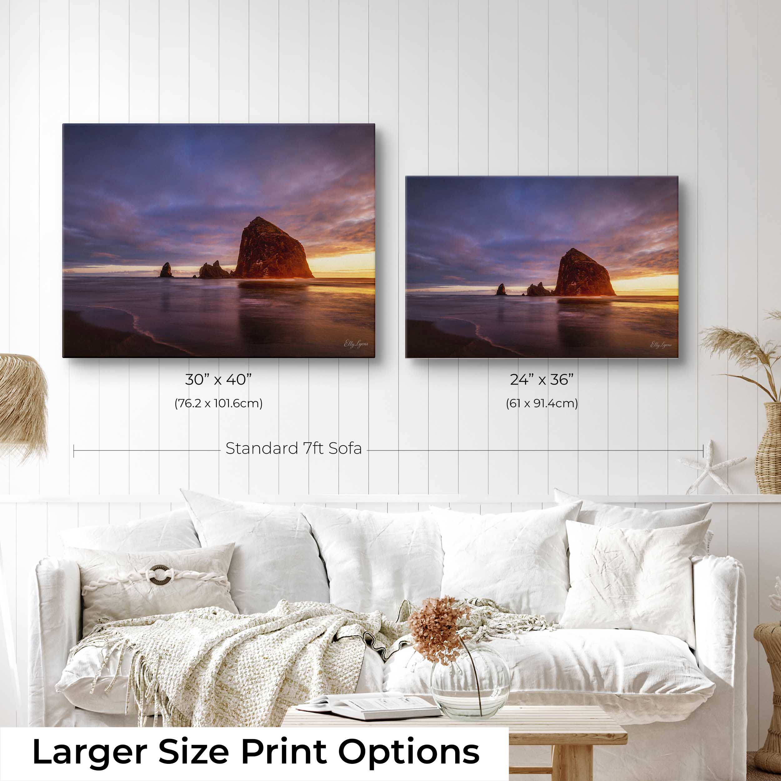 Haystack Rock Cannon Beach Art Print
