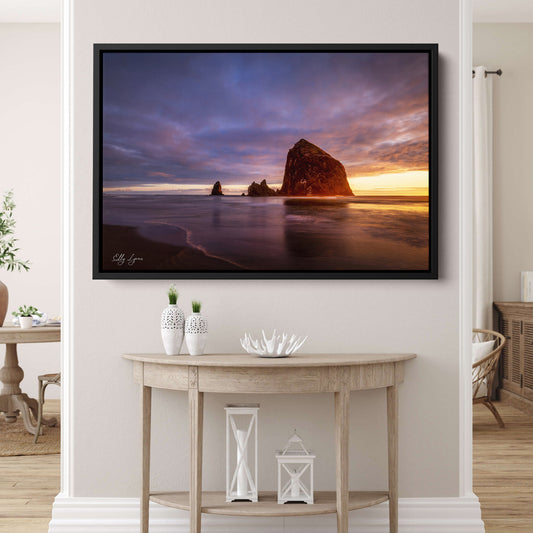 Haystack Rock Cannon Beach Art Print