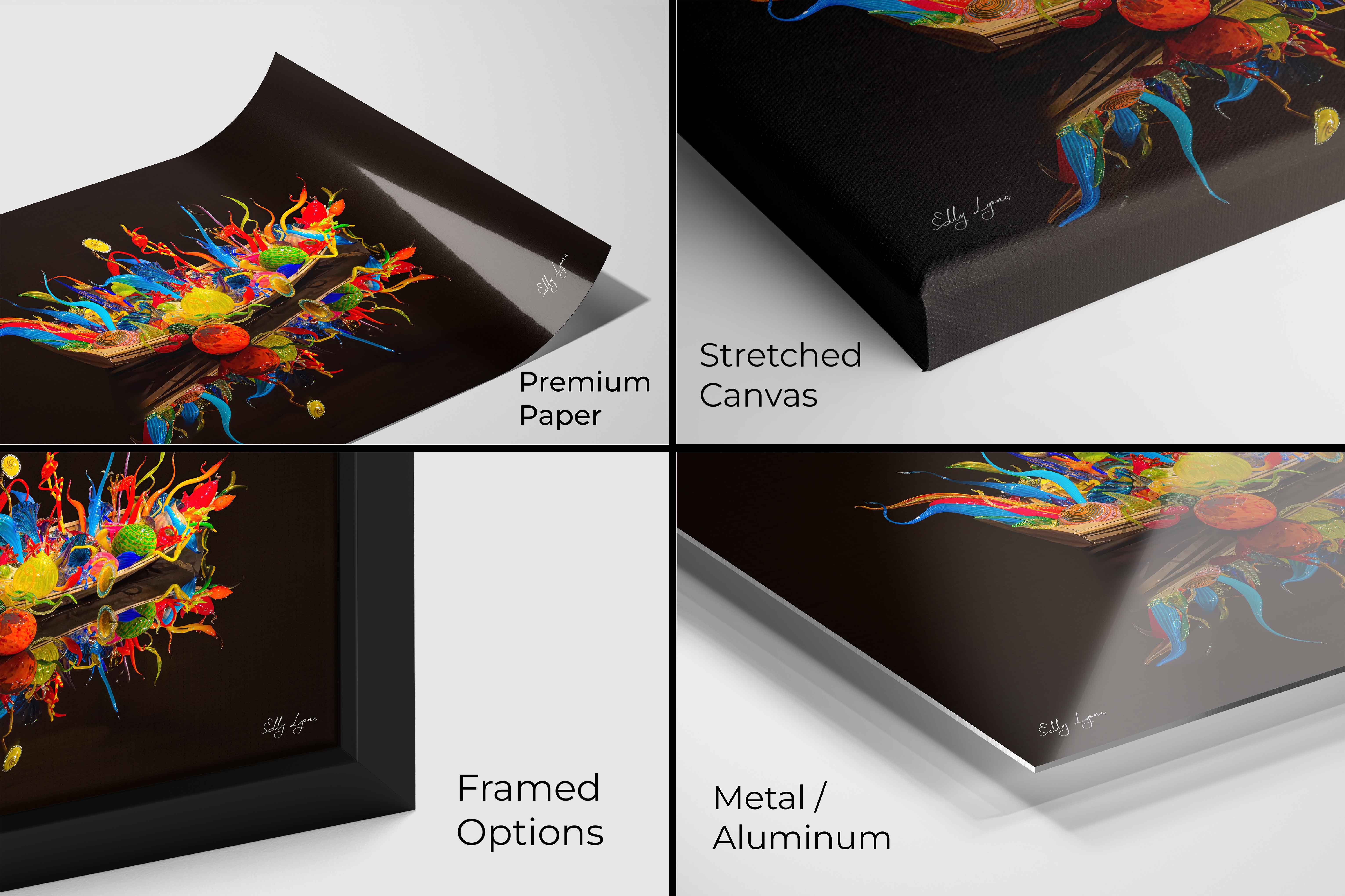 Vibrant Art Print - Contemporary Wall Decor with Unique Home Accents & Canvas