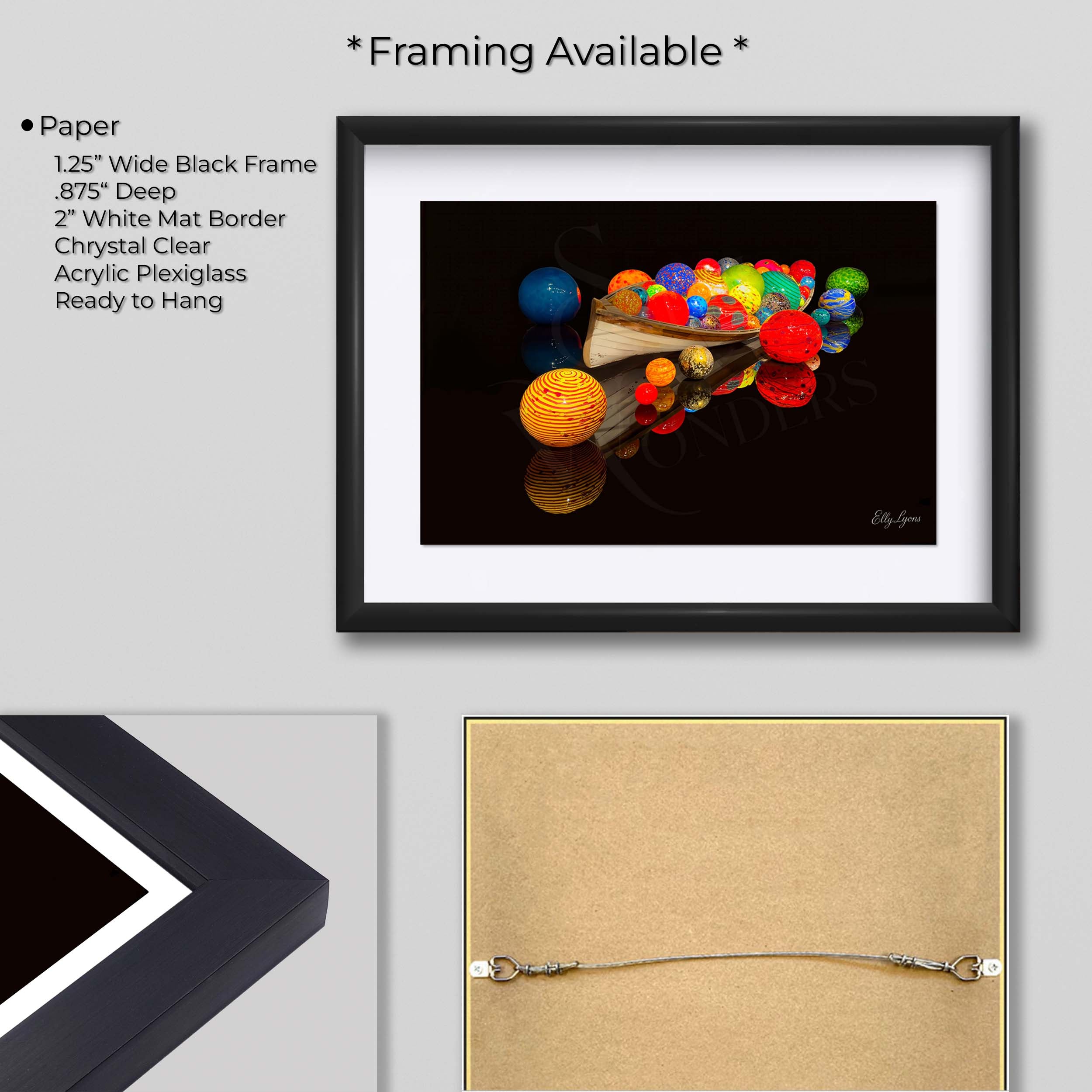 Abstract Boat, Colorful Modern Print - "Treasures Waiting"