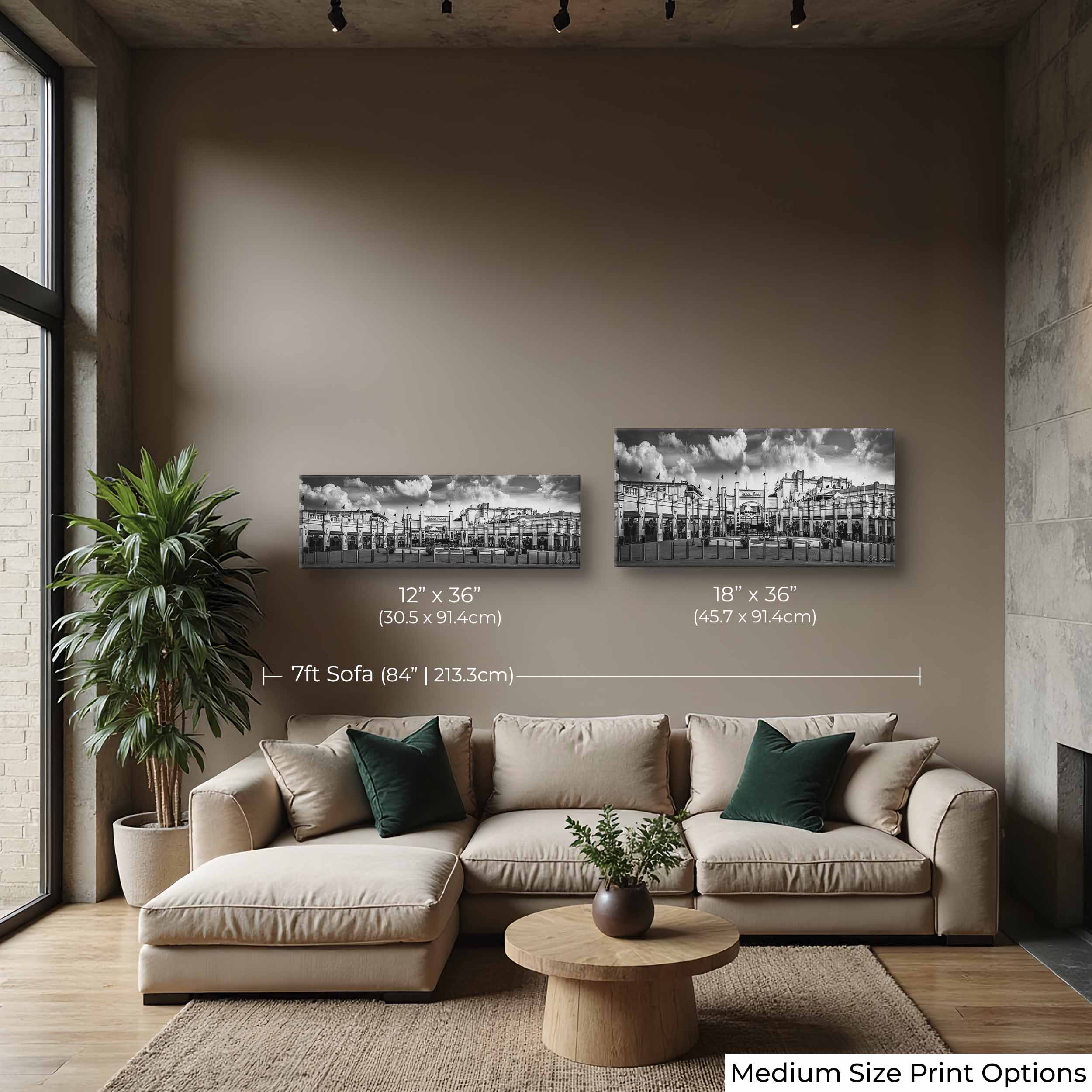 Churchill Downs Panoramic Print – Kentucky Derby Wall Decor