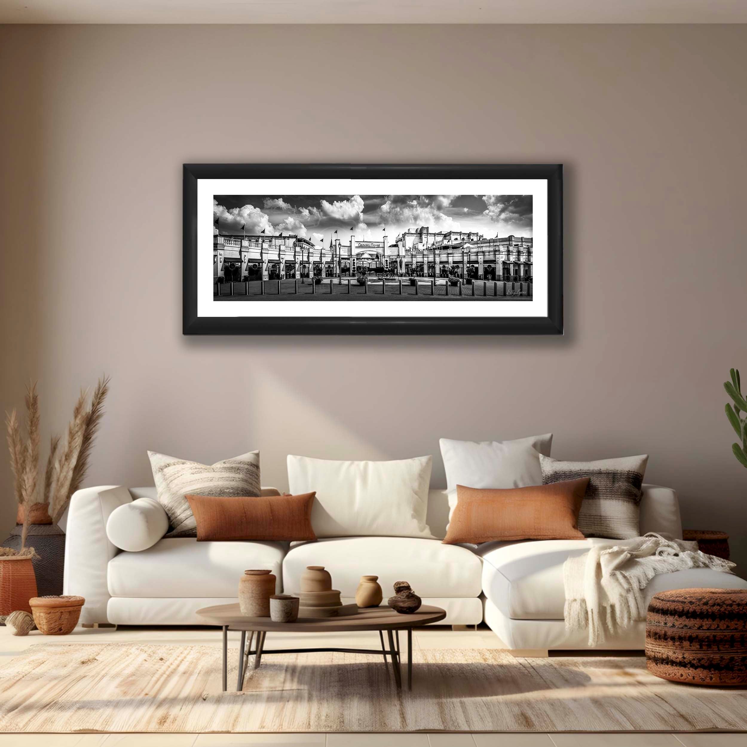Churchill Downs Panoramic Print – Kentucky Derby Wall Decor