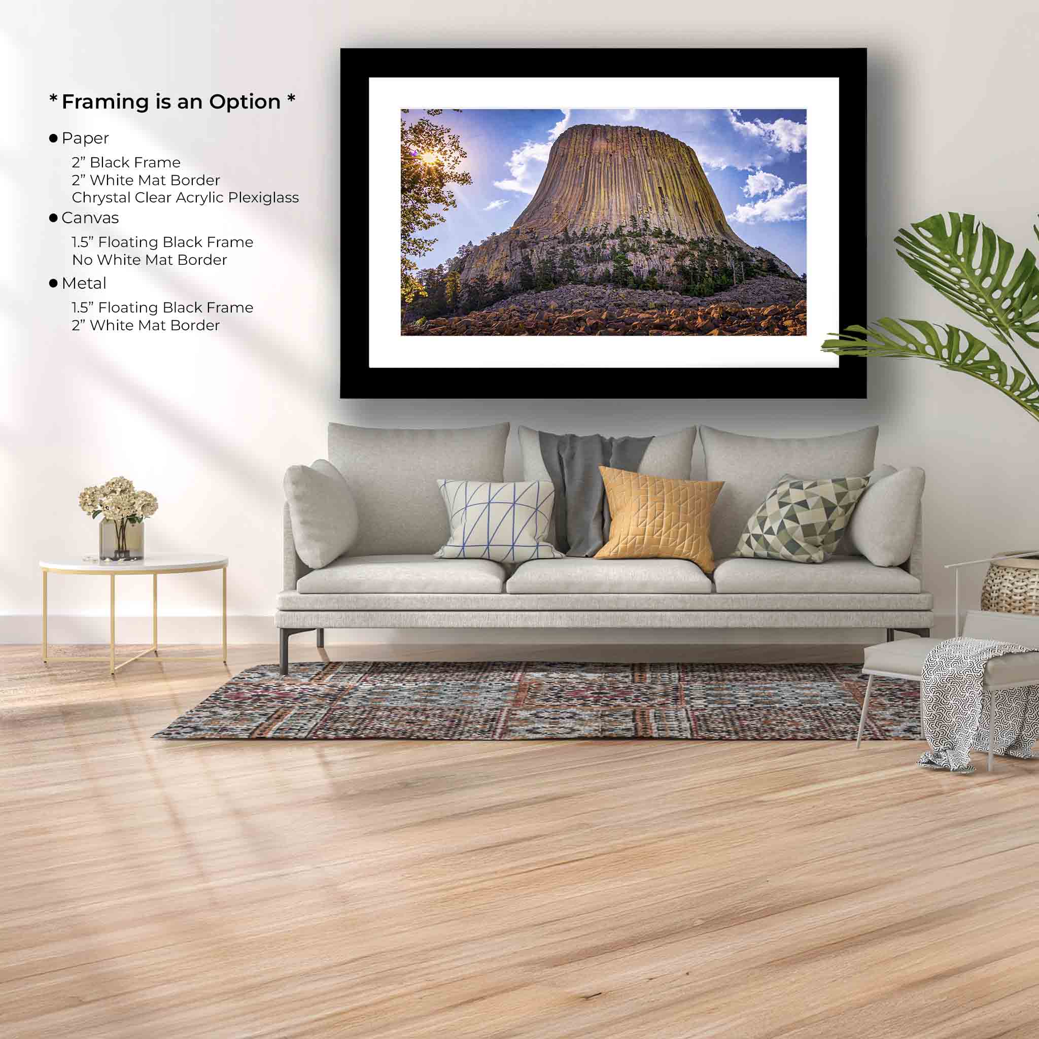Devil’s Tower Art Print – Fine Art Landscape Photography Print
