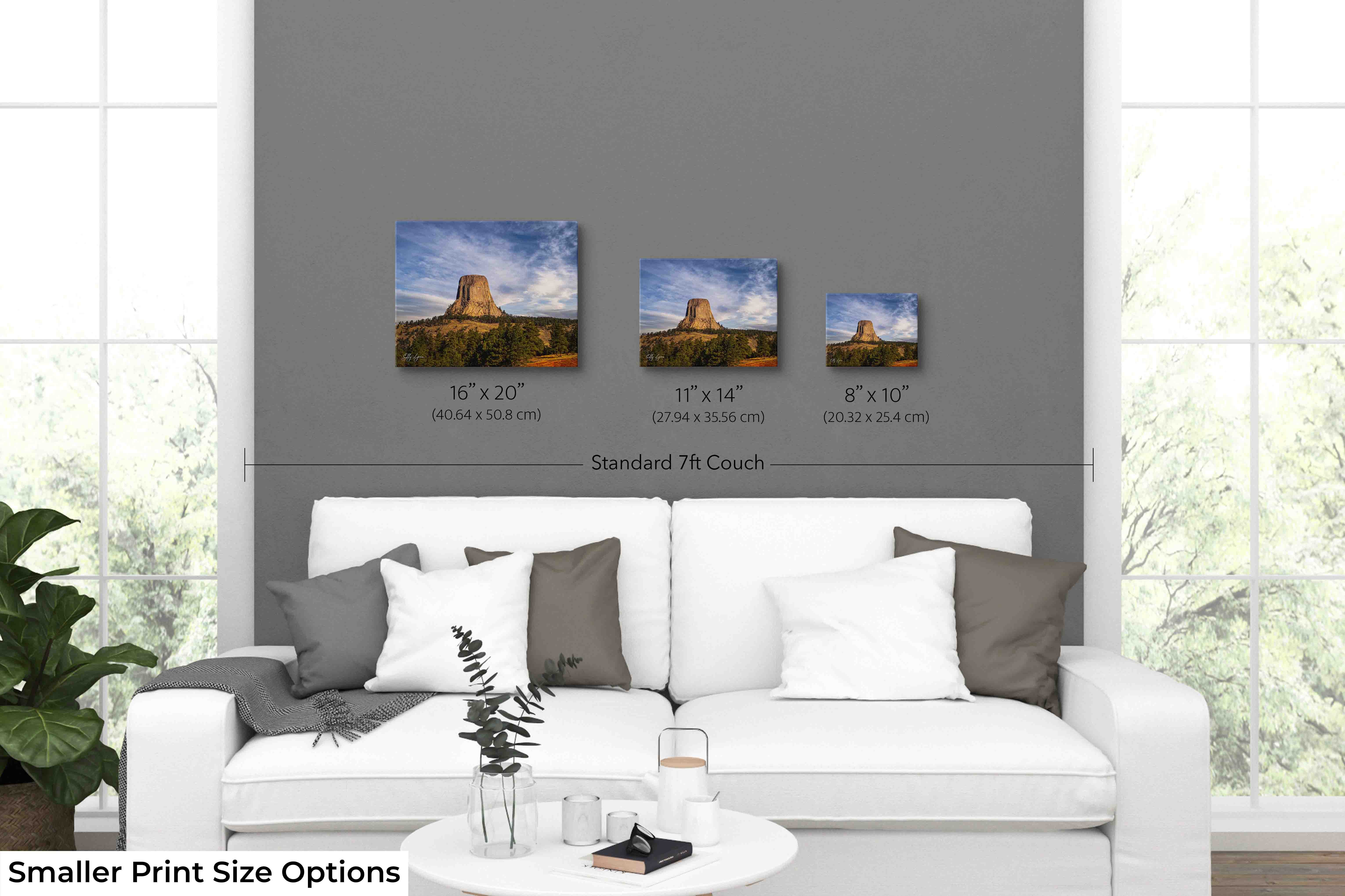 Devils Tower Art Print – Wyoming Landscape Decor
