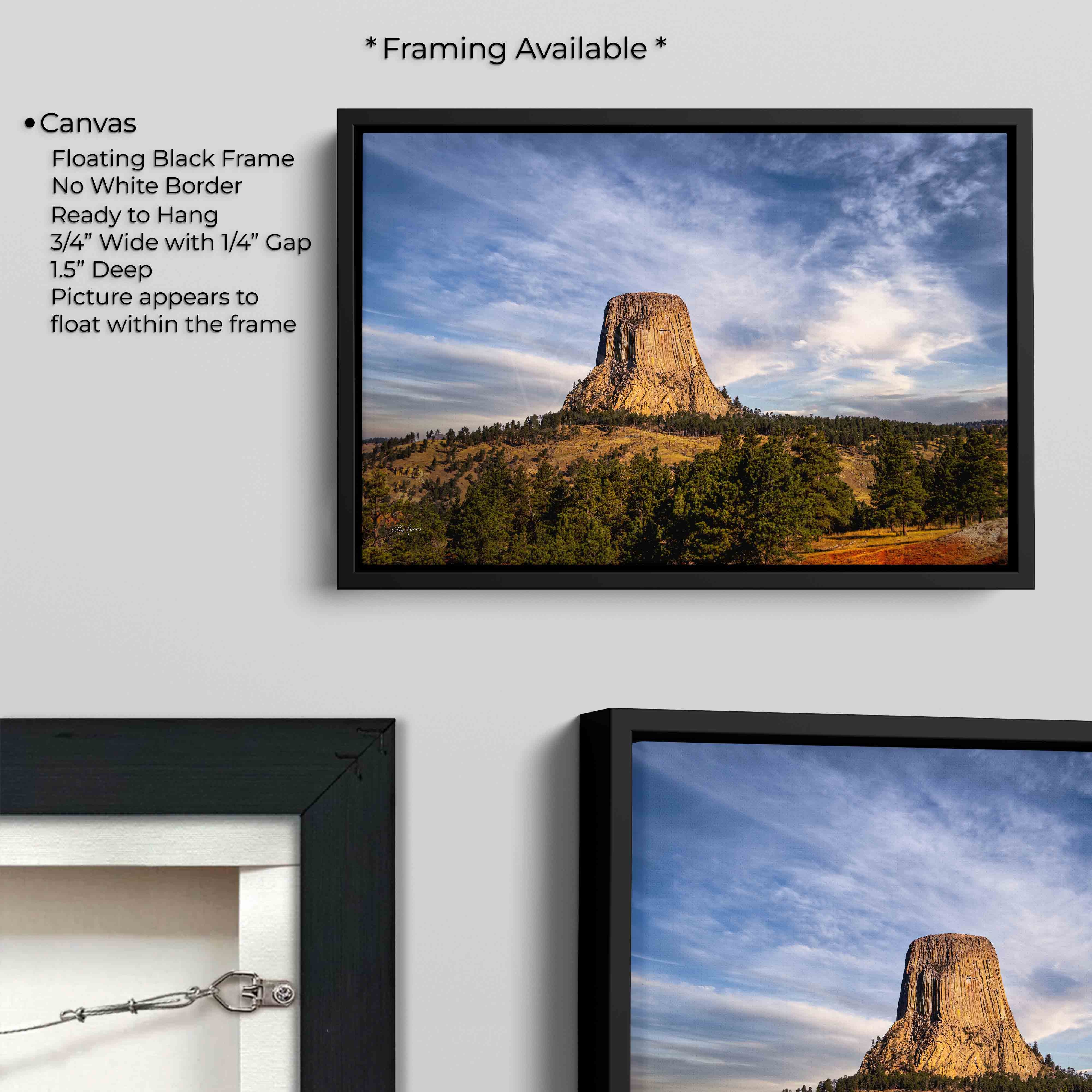 Devils Tower Print – Wyoming Landscape Decor
