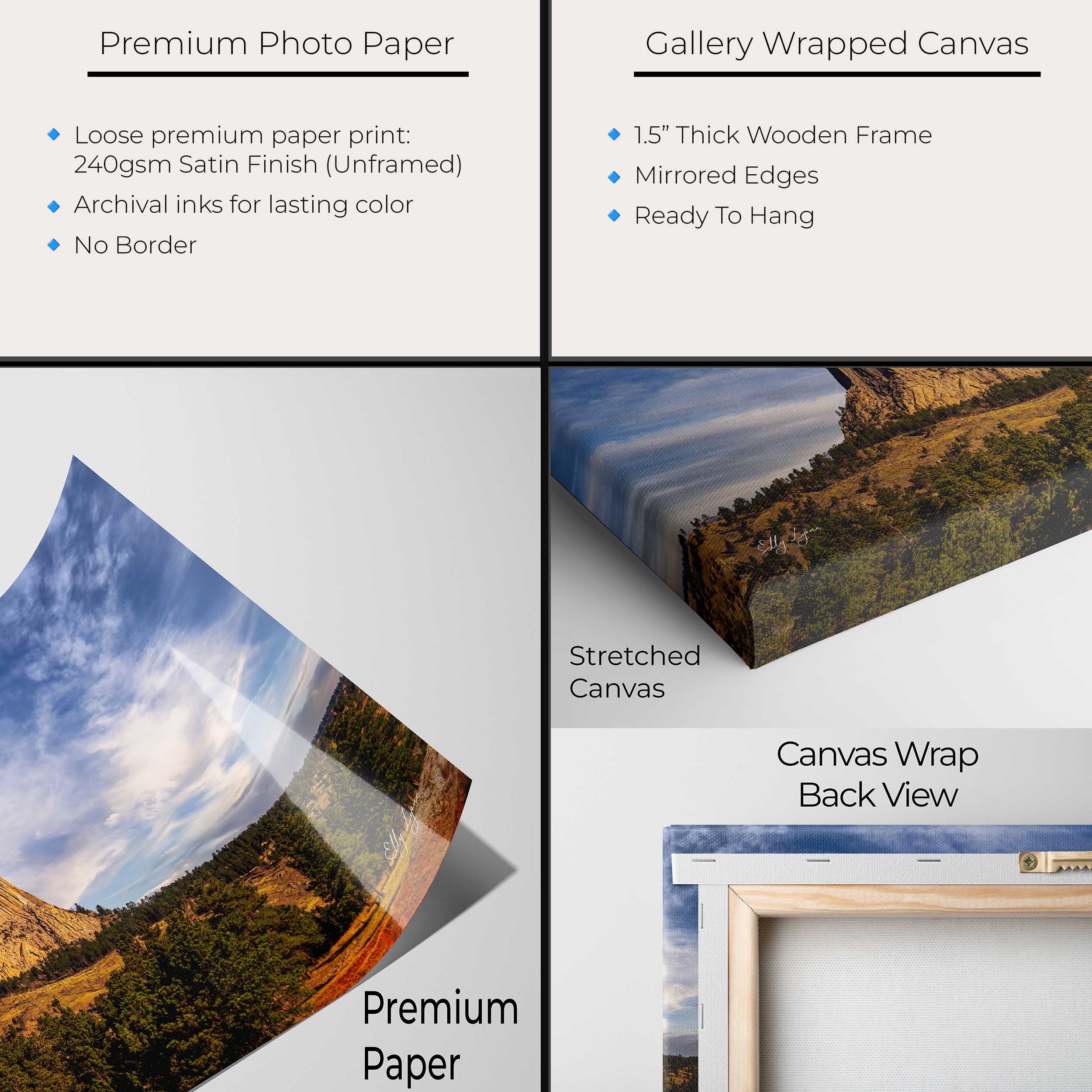 Devils Tower Art Print – Wyoming Landscape Decor